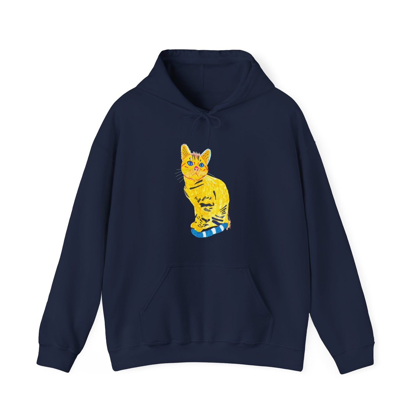 Yellow Cat Unisex Heavy Blend™ Hooded Sweatshirt