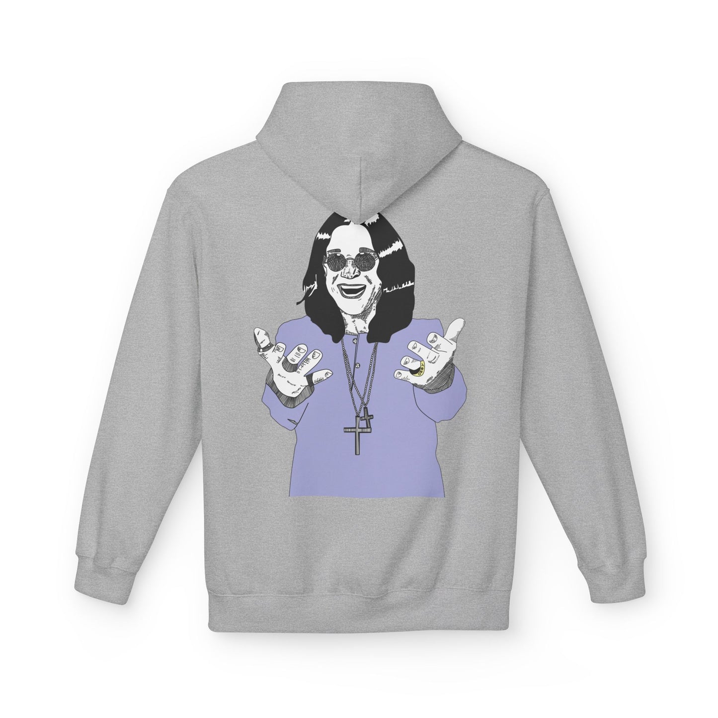 Rock Icons Unisex Midweight Softstyle Fleece Hoodie