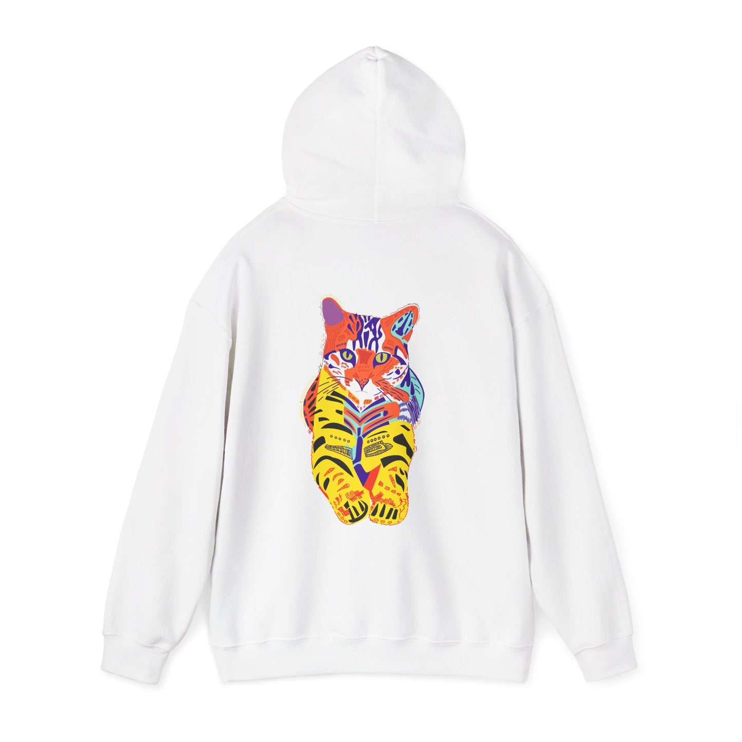 Tiger Cat Unisex Heavy Blend™ Hooded Sweatshirt