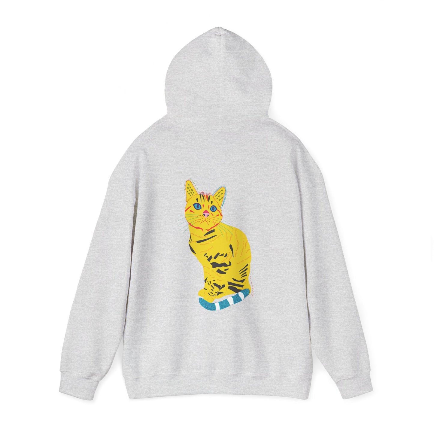 Yellow Cat Unisex Heavy Blend™ Hooded Sweatshirt