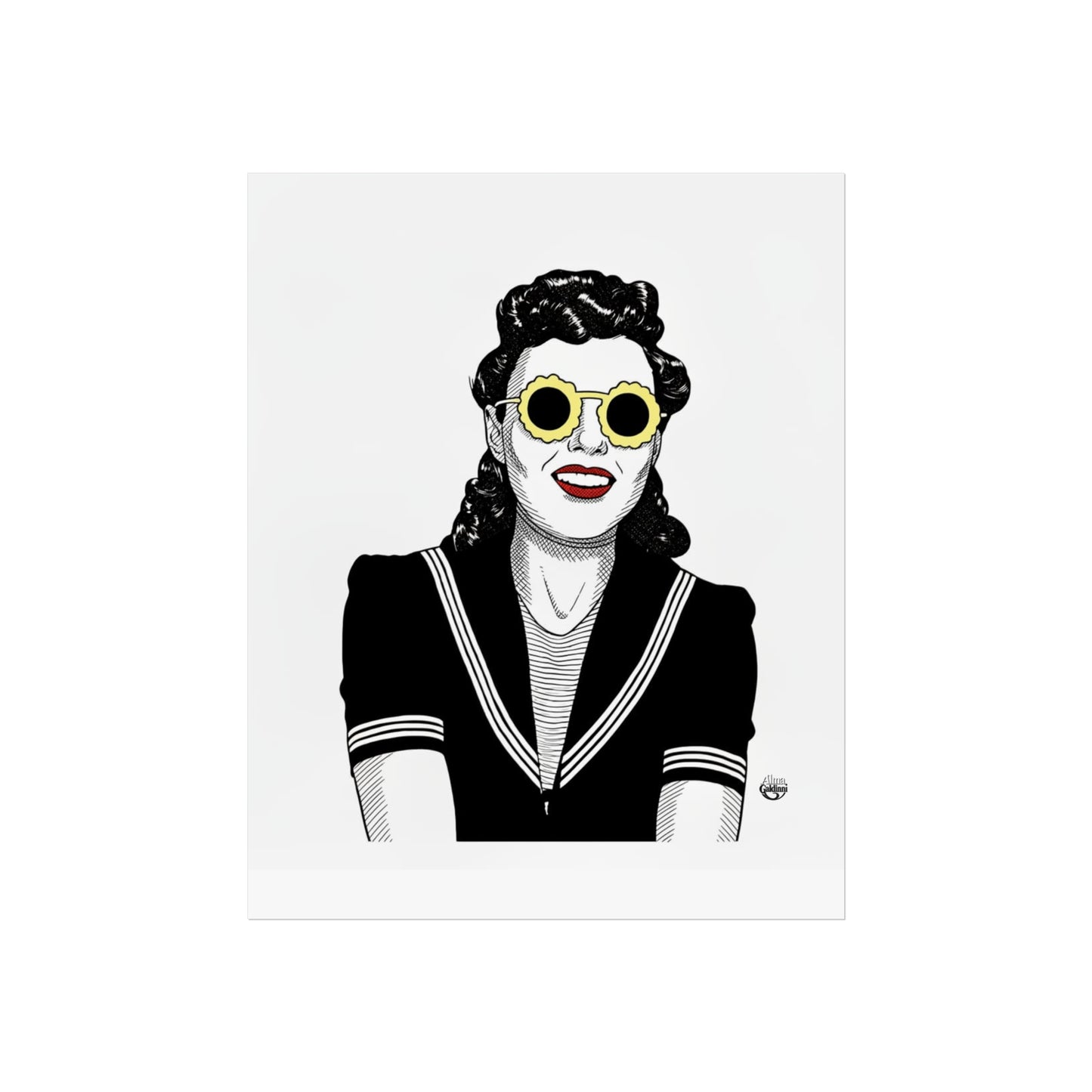Beach girl Fine Art Posters