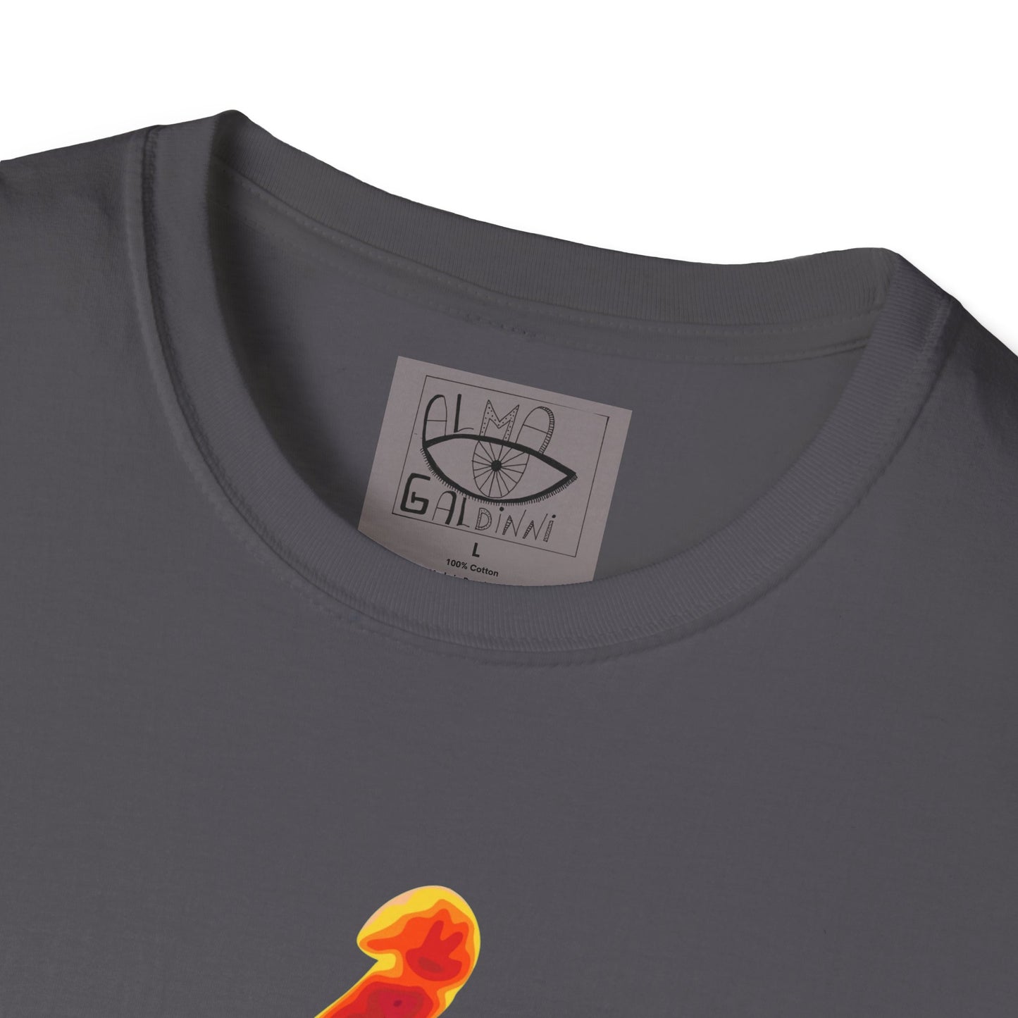 Bright Ginger Cat Unisex Softstyle T-Shirt