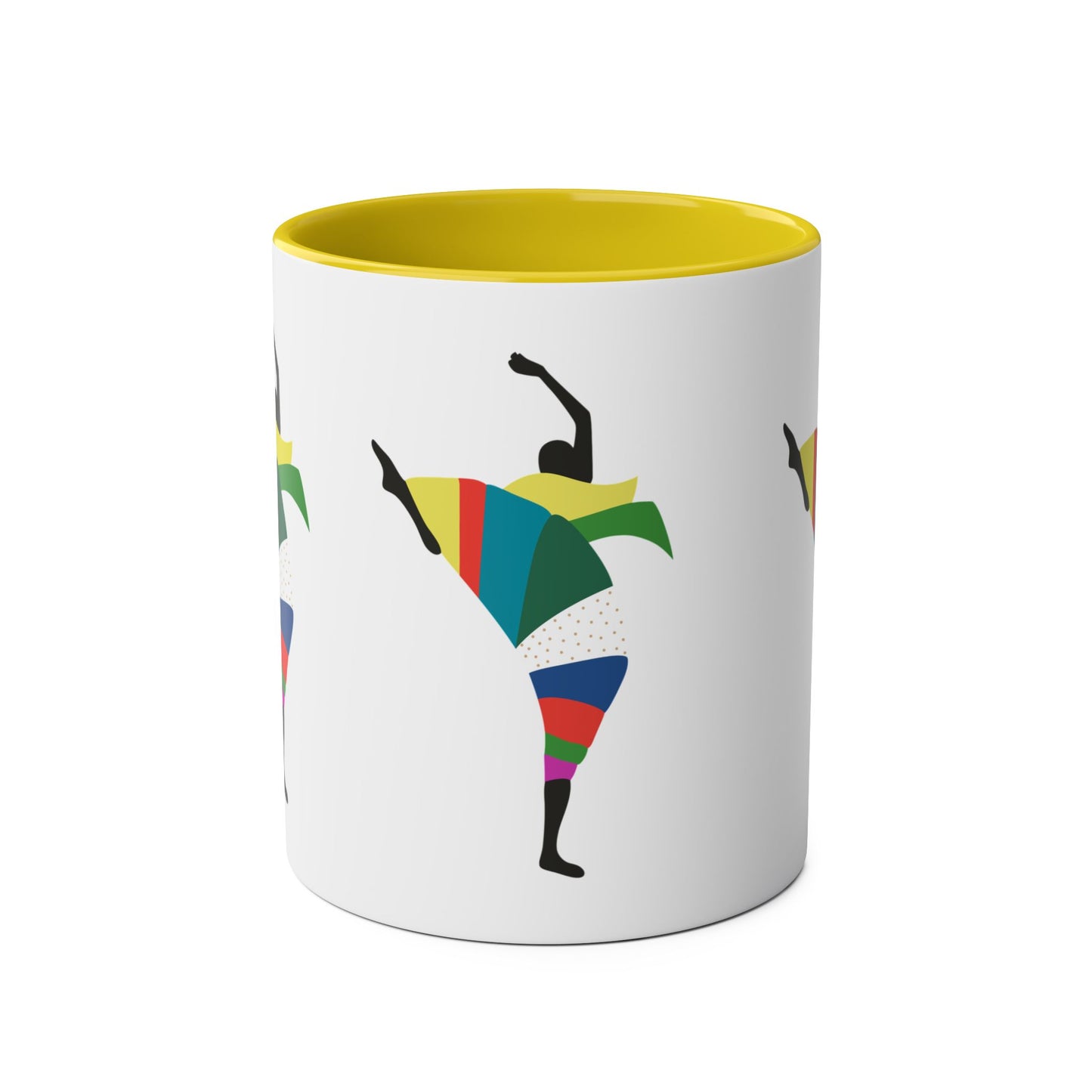 Coffee Mug - Dance is the Orgasm of Life, 11oz Two-Tone Mug