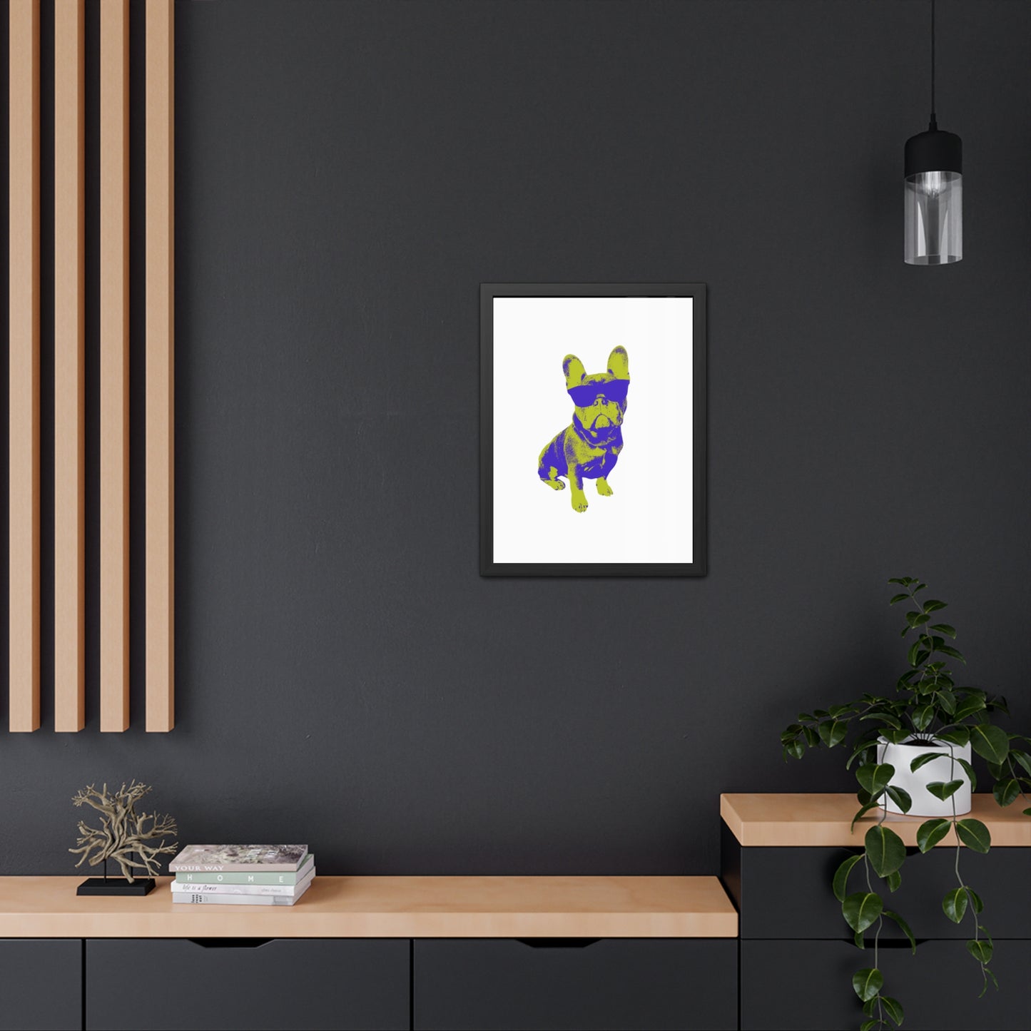 French Buldog Framed Posters