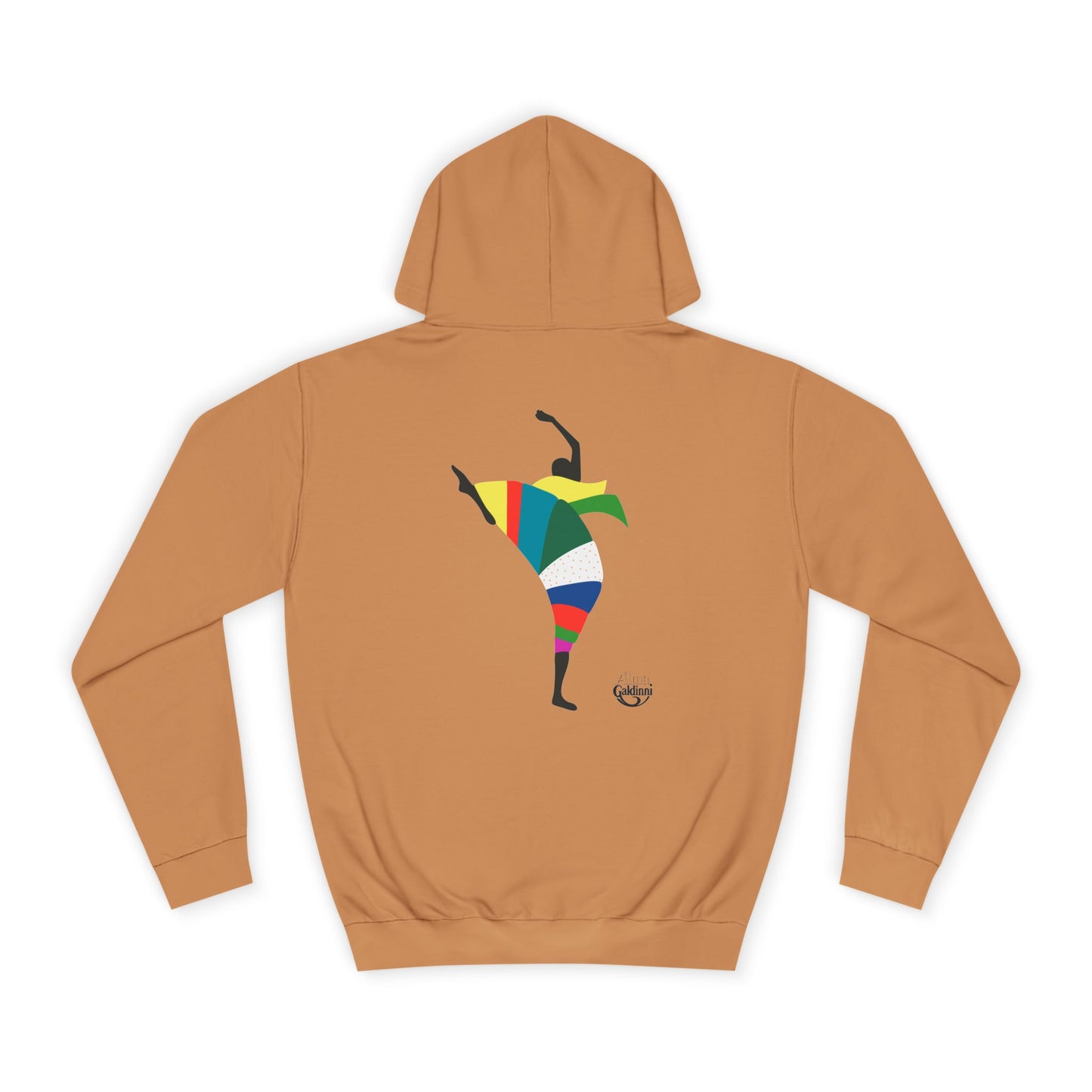 Colorful Dancer Unisex College Hoodie - Stylish Daily Wear