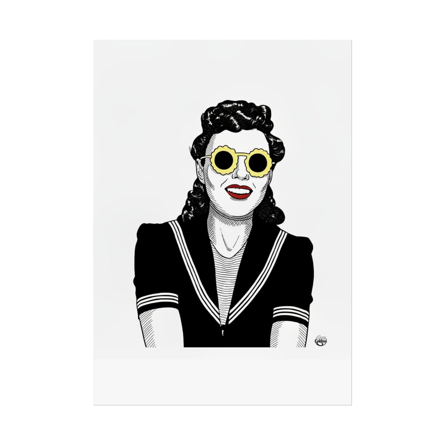Beach girl Fine Art Posters