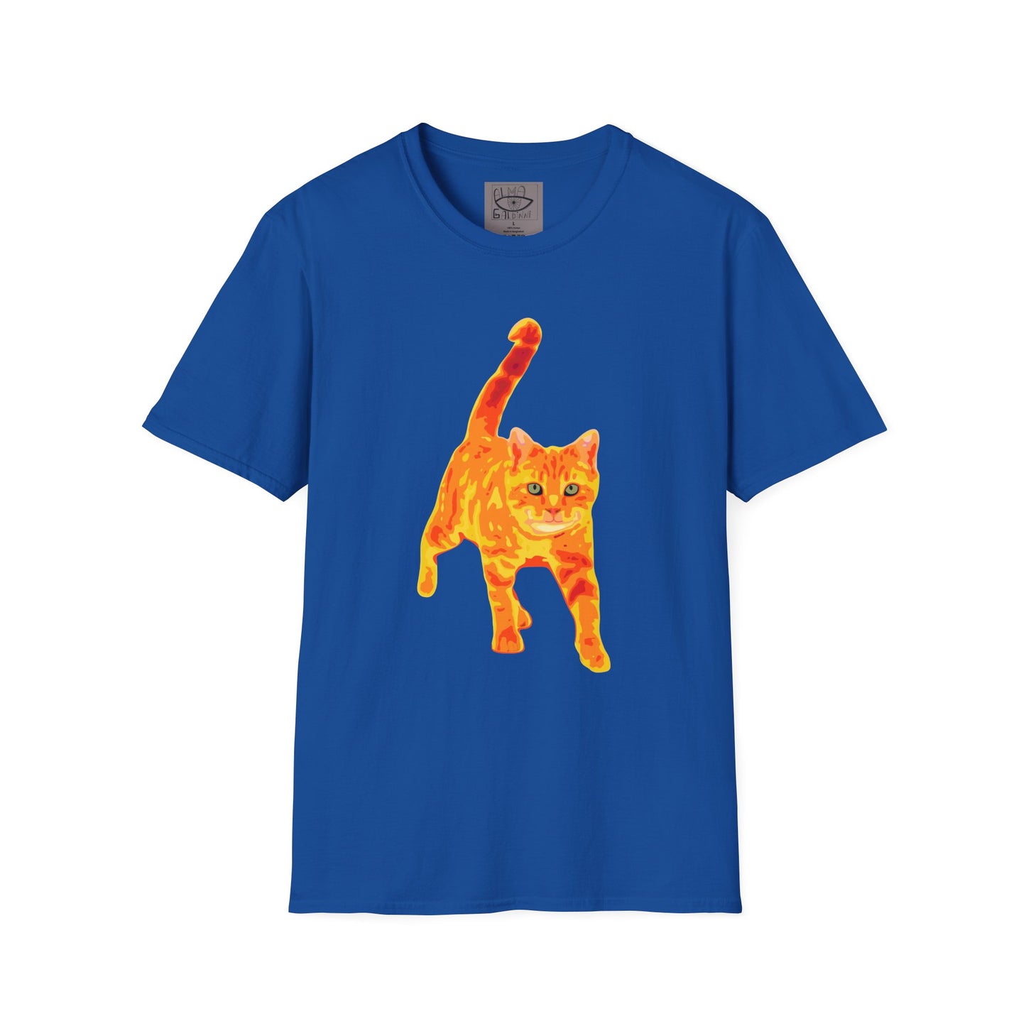 Bright Ginger Cat Unisex Softstyle T-Shirt