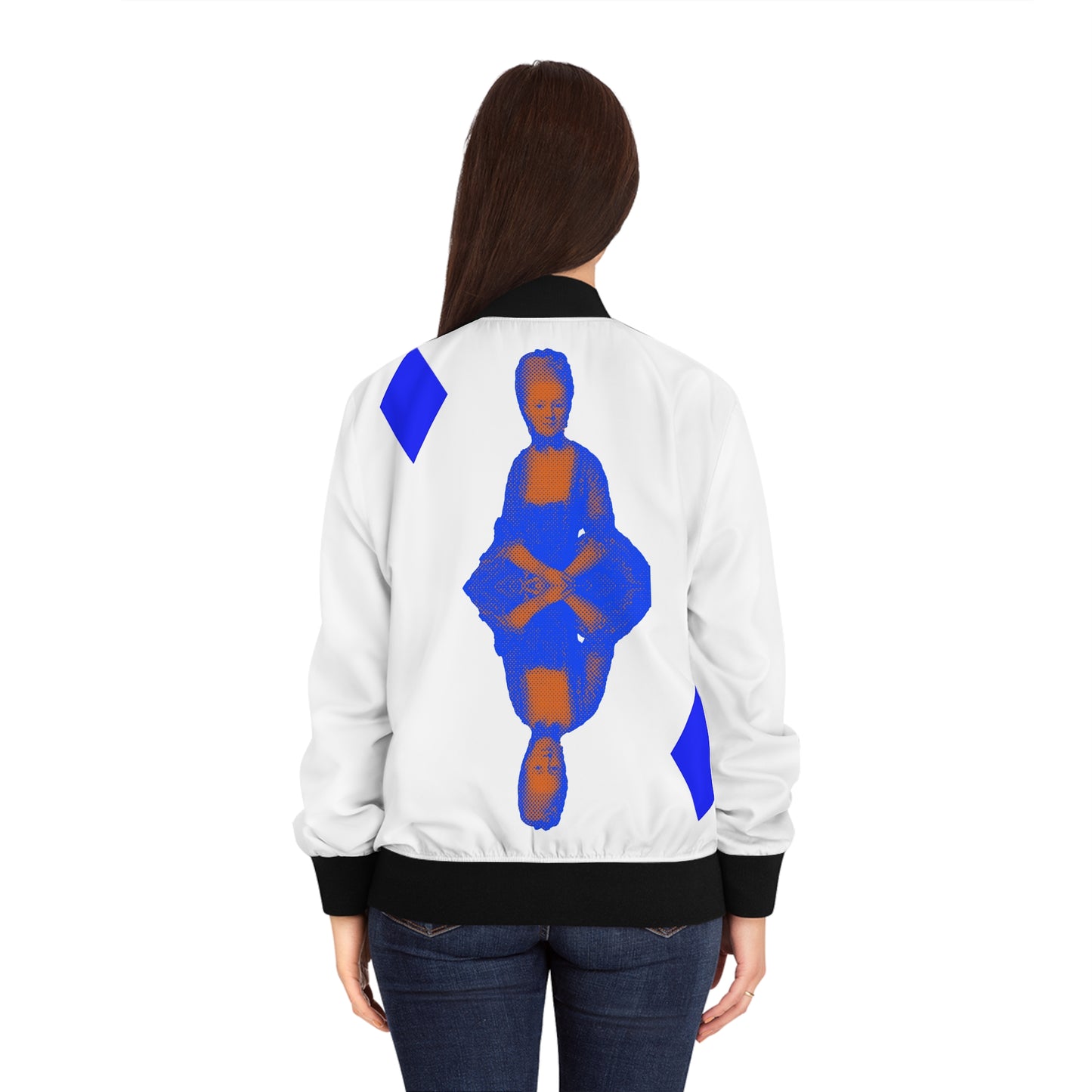 Marie Antoinette Women's Bomber Jacket (AOP)