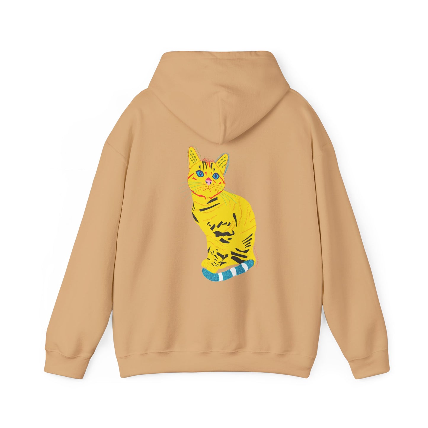 Yellow Cat Unisex Heavy Blend™ Hooded Sweatshirt