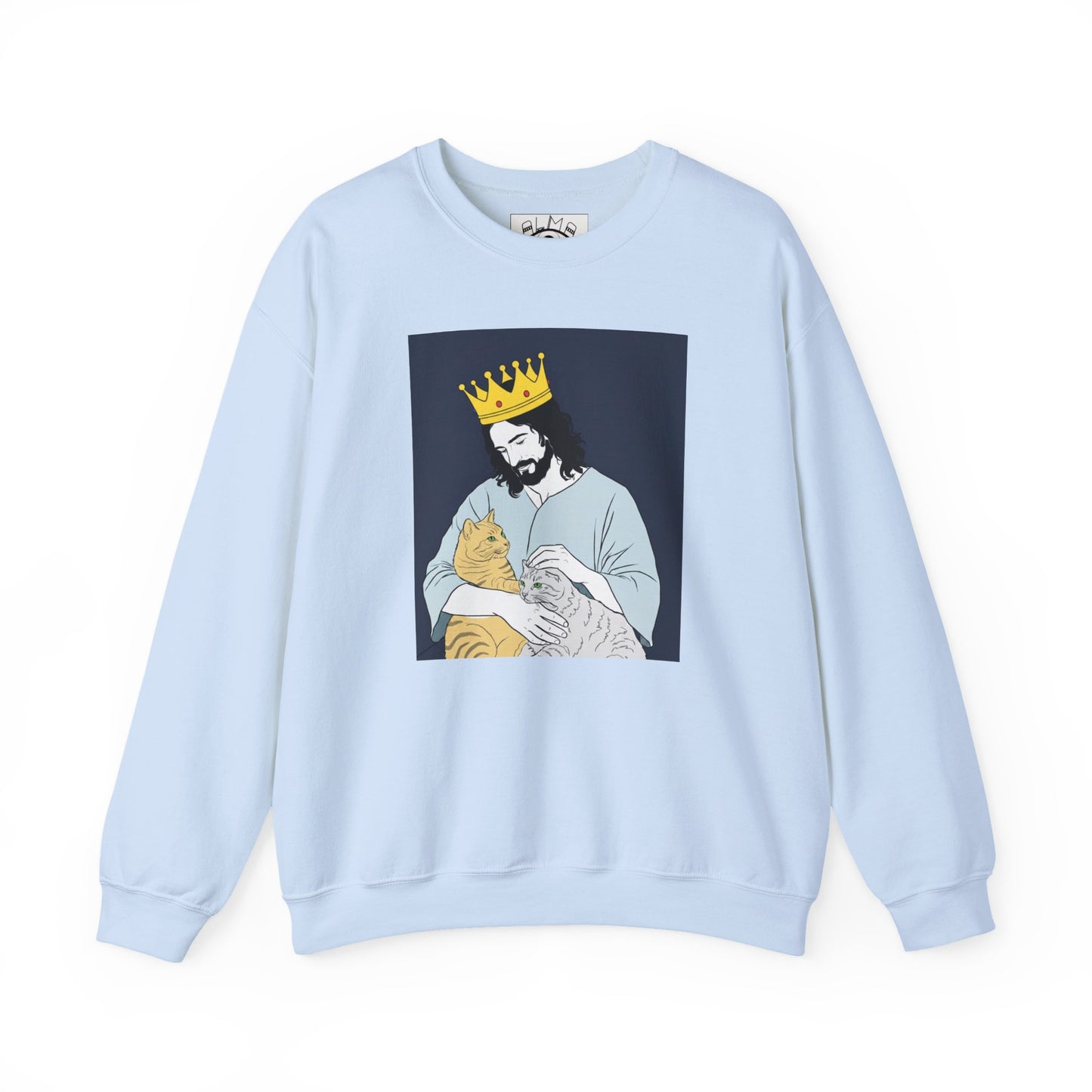 Jeus and cat Unisex Heavy Blend™ Crewneck Sweatshirt