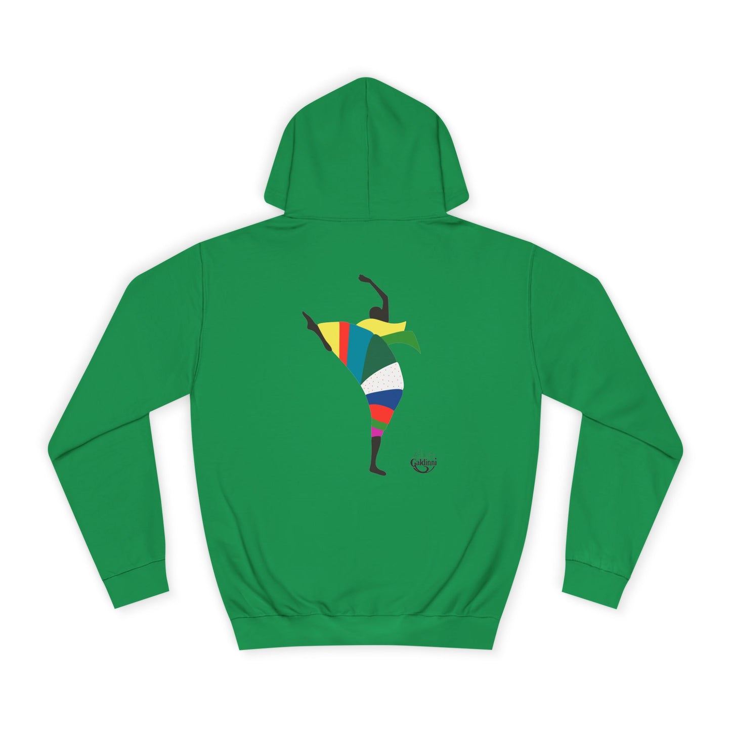 Colorful Dancer Unisex College Hoodie - Stylish Daily Wear