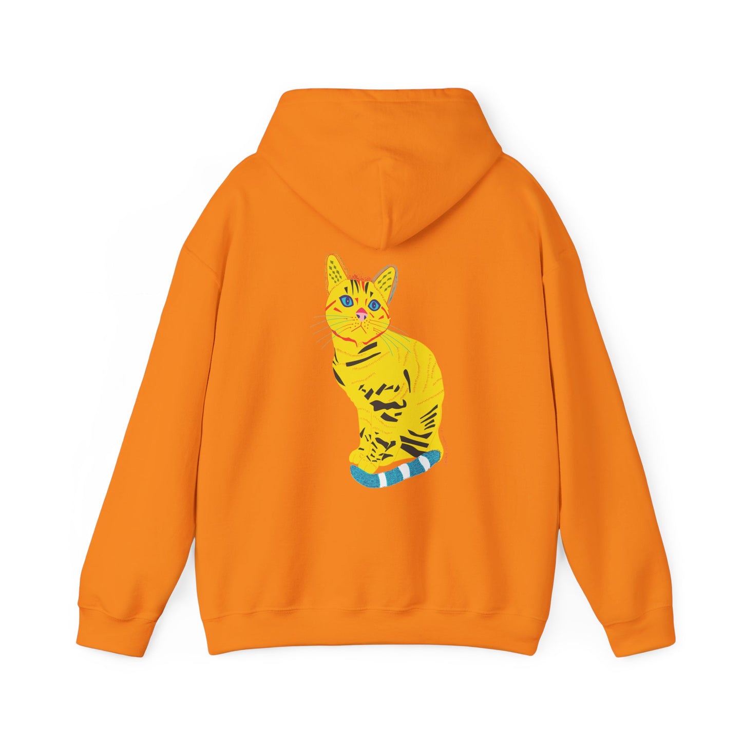 Yellow Cat Unisex Heavy Blend™ Hooded Sweatshirt