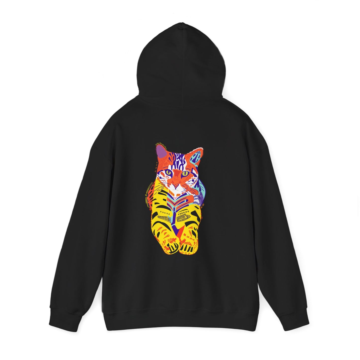 Tiger Cat Unisex Heavy Blend™ Hooded Sweatshirt