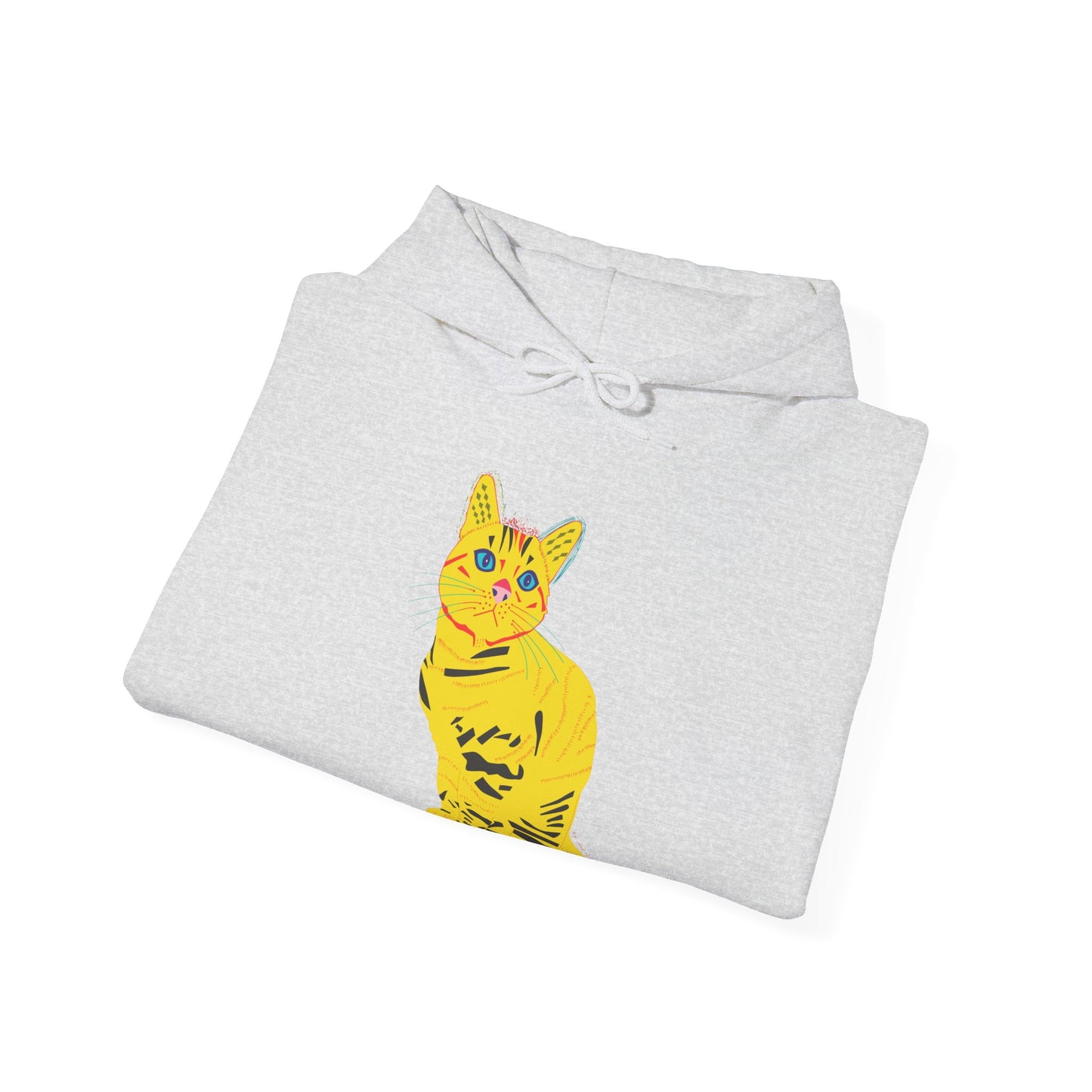 Yellow Cat Unisex Heavy Blend™ Hooded Sweatshirt