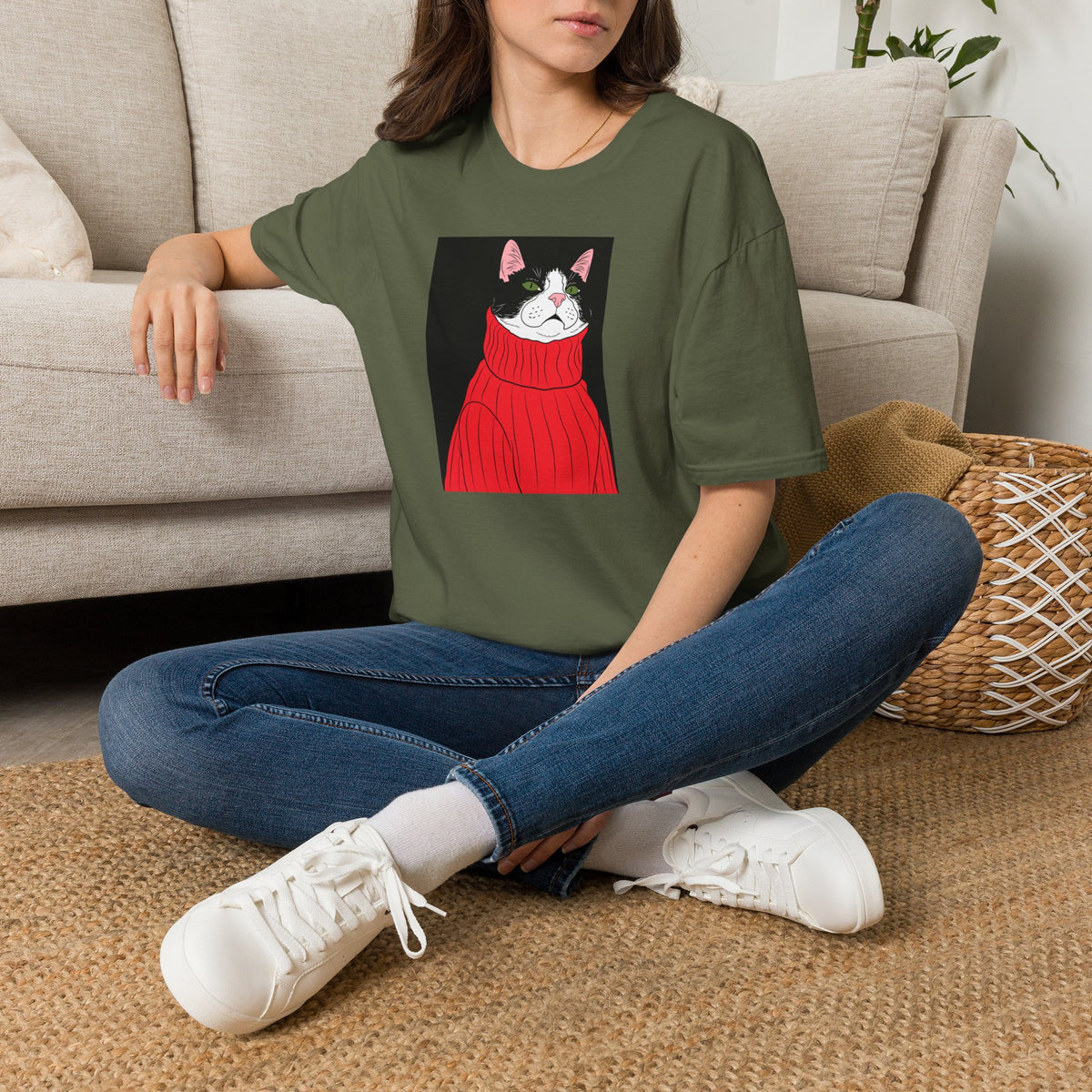 Lazy Cat Unisex Softstyle T-Shirt