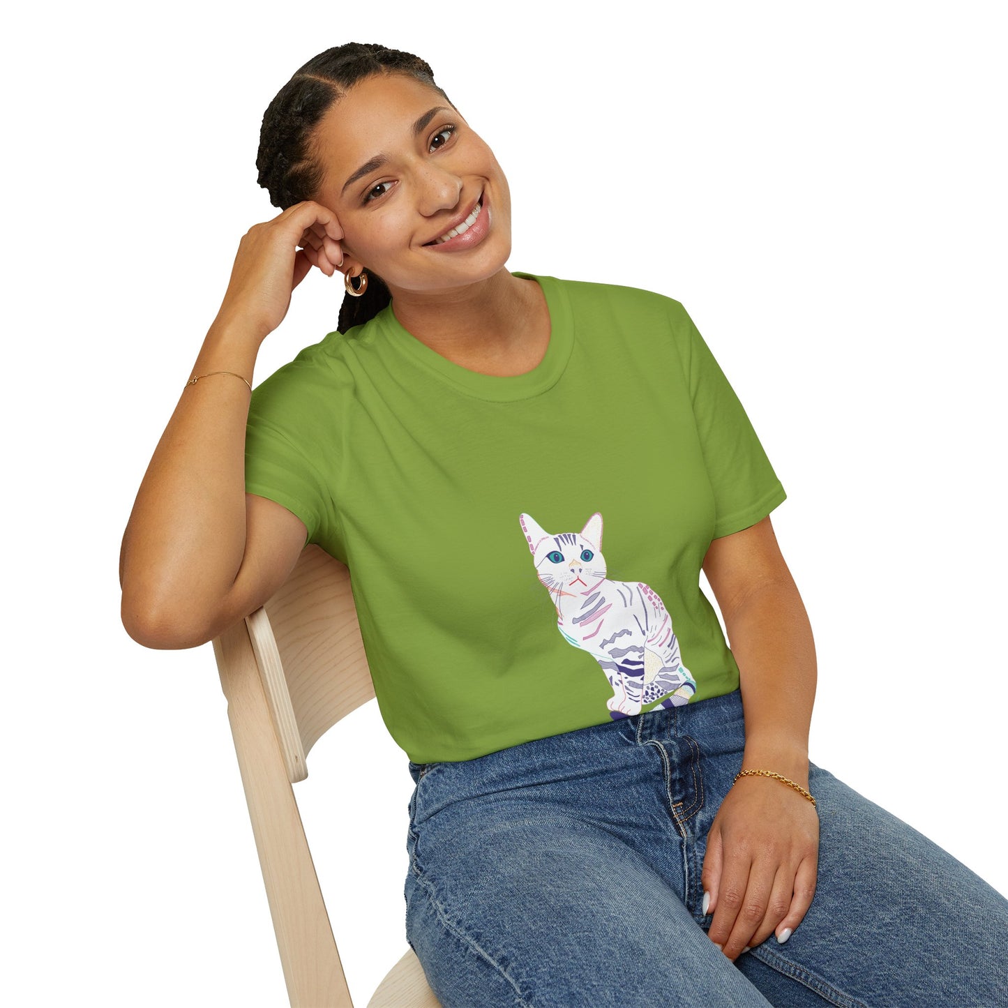White Cat T-Shirt