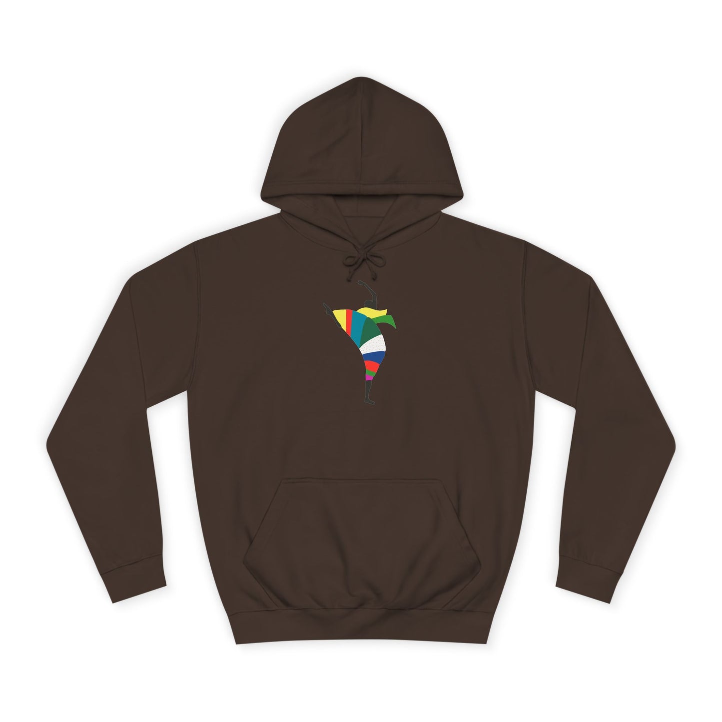 Colorful Dancer Unisex College Hoodie - Stylish Daily Wear