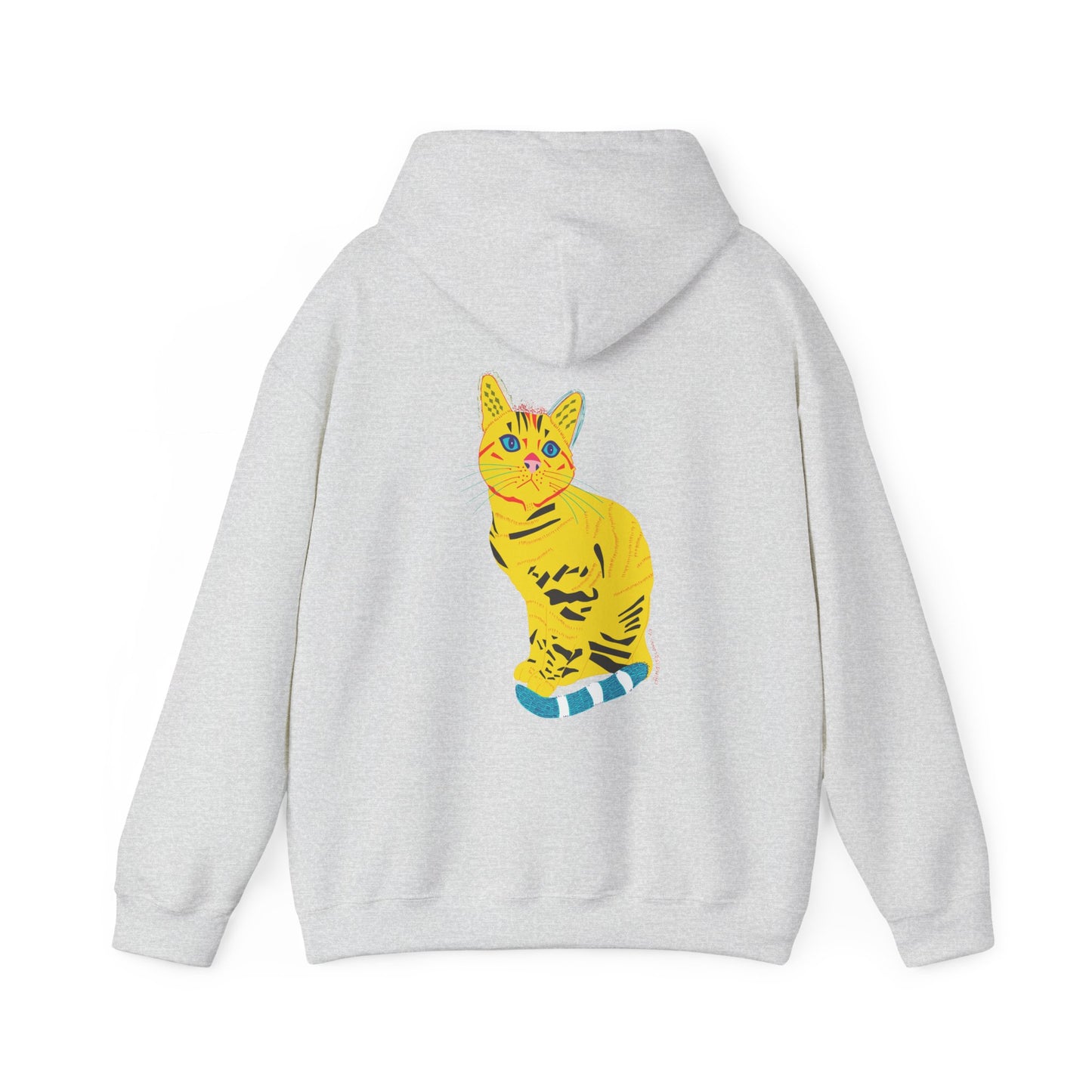 Yellow Cat Unisex Heavy Blend™ Hooded Sweatshirt