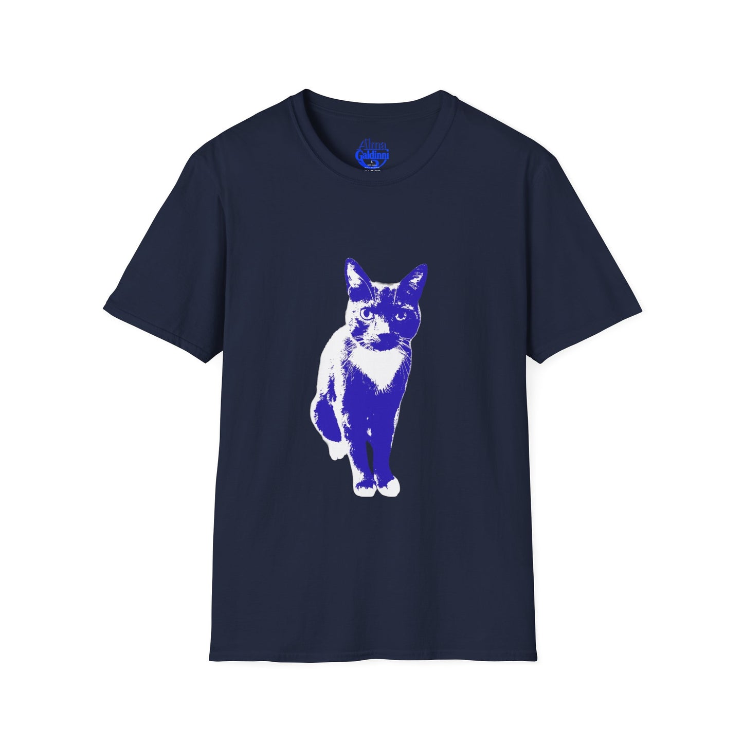 Bertie the cat Unisex Softstyle T-Shirt