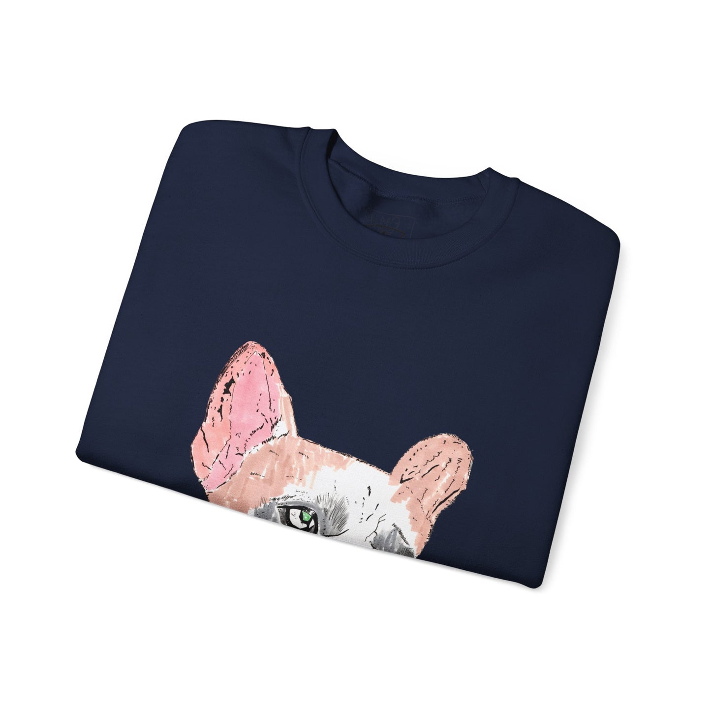 French Bulldog Art Sweatshirt - Cozy Unisex Crewneck for Dog Lovers
