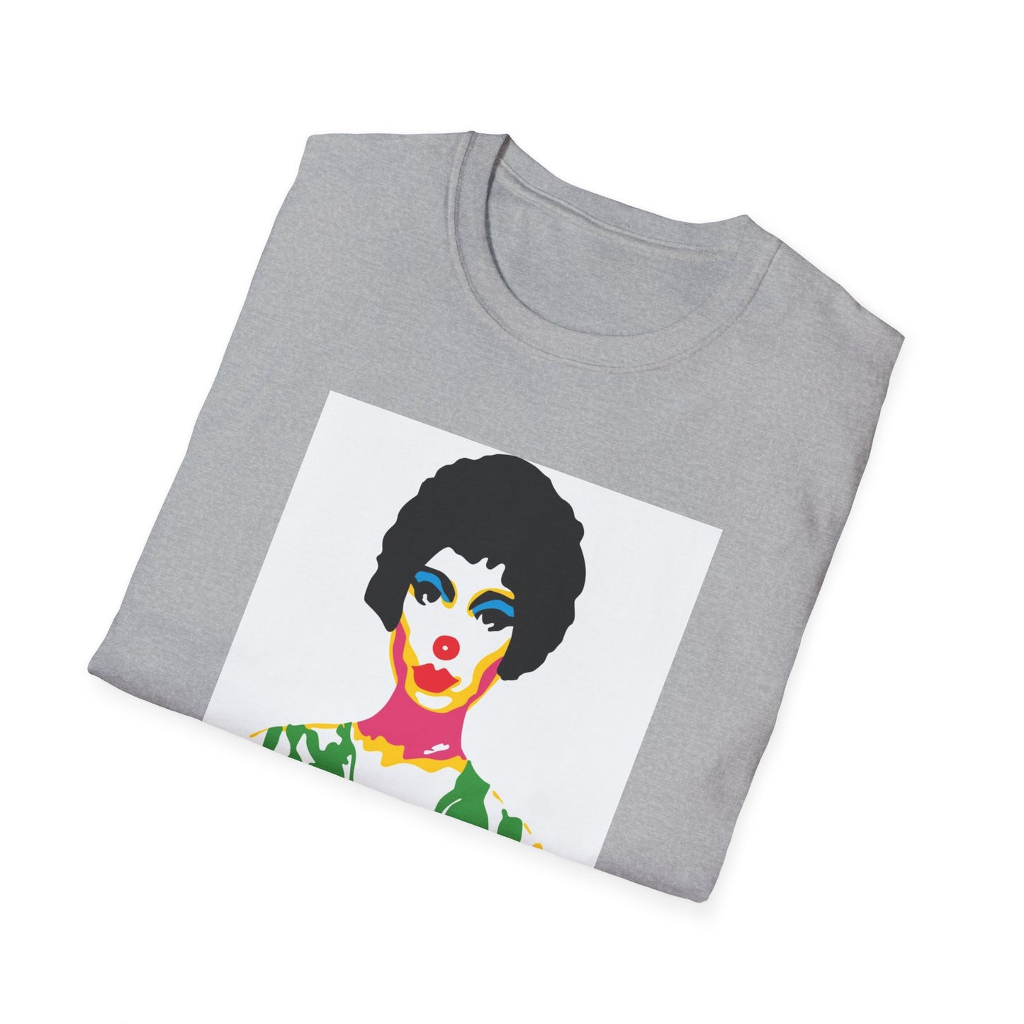 Pop Art Femme Portrait T-Shirt