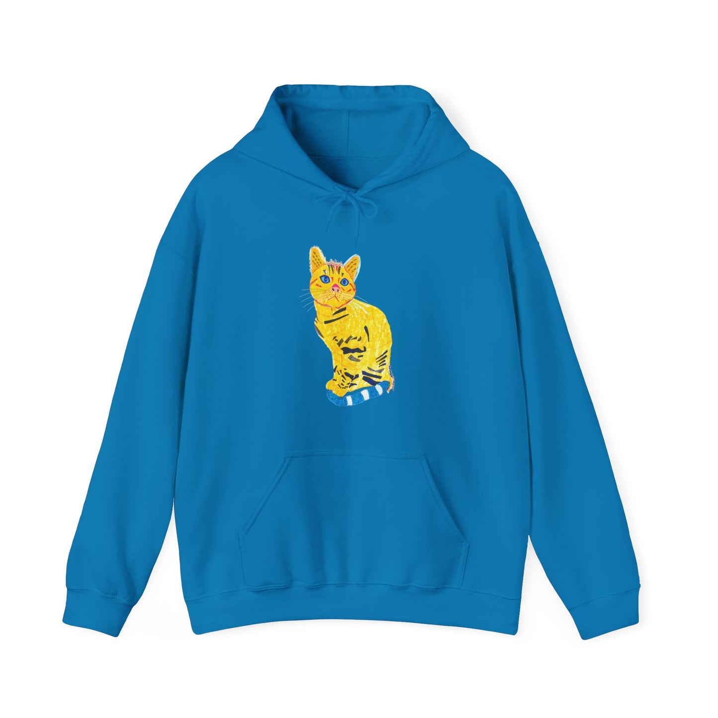 Yellow Cat Unisex Heavy Blend™ Hooded Sweatshirt