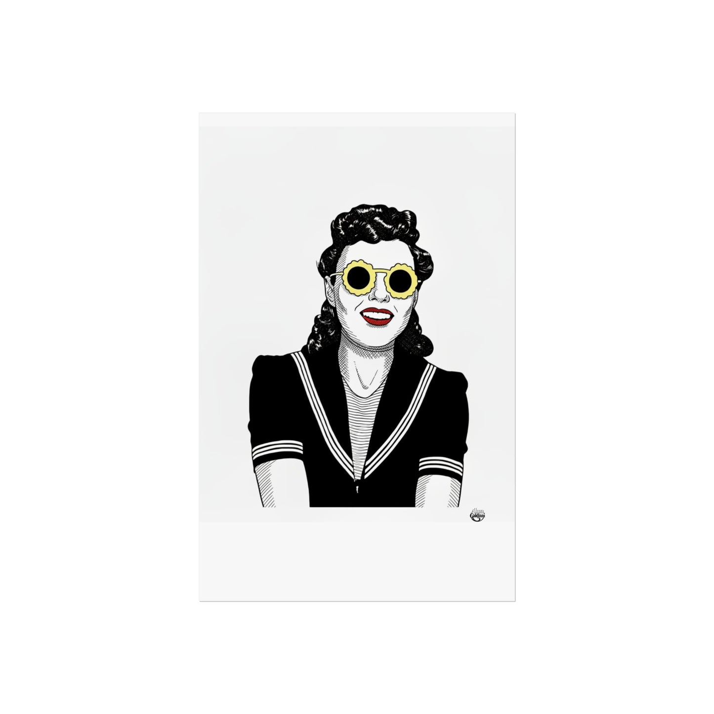 Beach girl Fine Art Posters