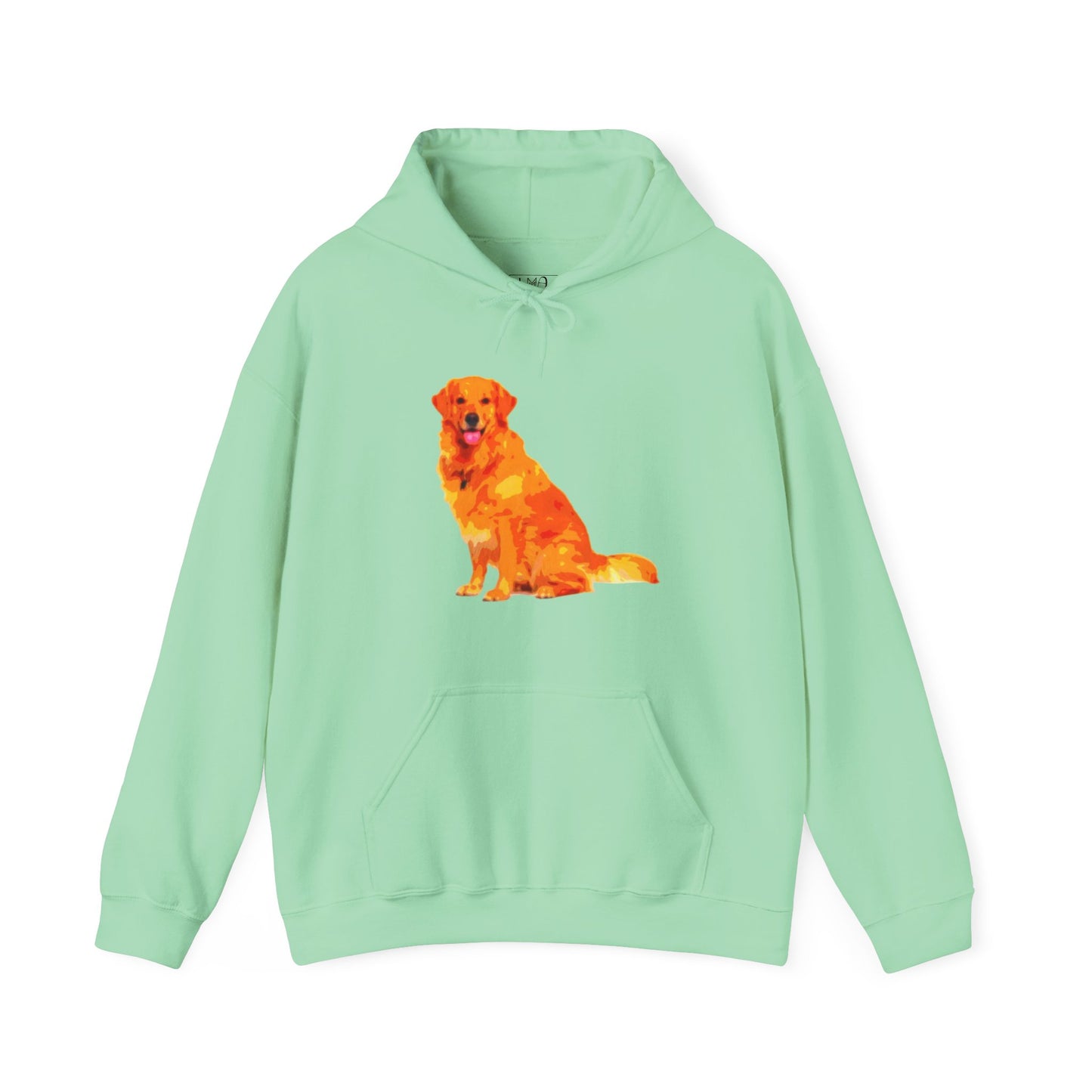 Vibrant Golden Retriever Hoodie, Pet Lover Gift, Cozy Sweatshirt, Animal Art Apparel, Dog Mom Outfit, Christmas Wear, Cute Canine Fashion