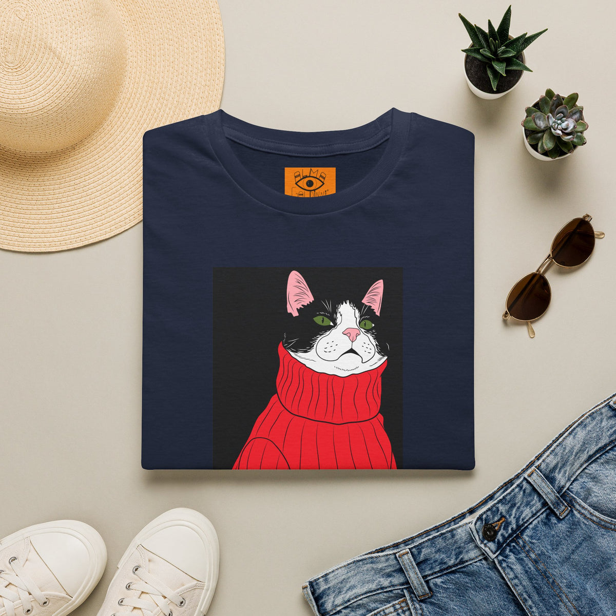 Lazy Cat Unisex Softstyle T-Shirt