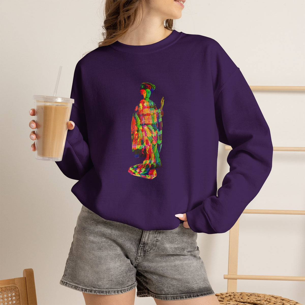 Neon Gueixa Unisex Heavy Blend™ Crewneck Sweatshirt