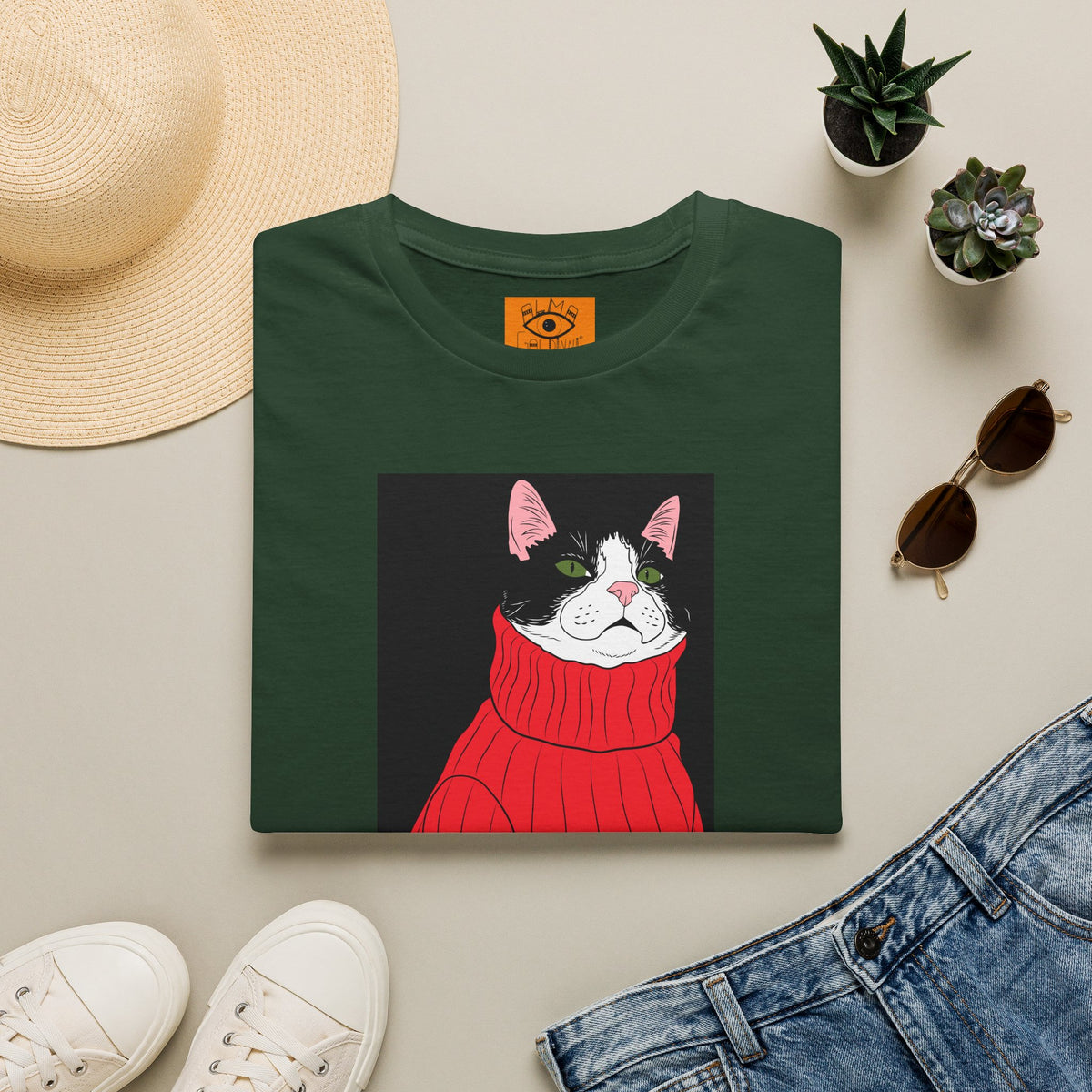 Lazy Cat Unisex Softstyle T-Shirt