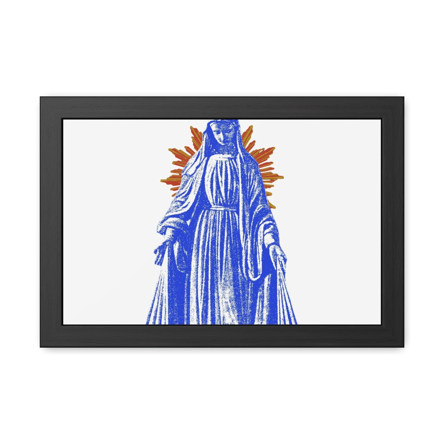 Saint mary Framed Posters