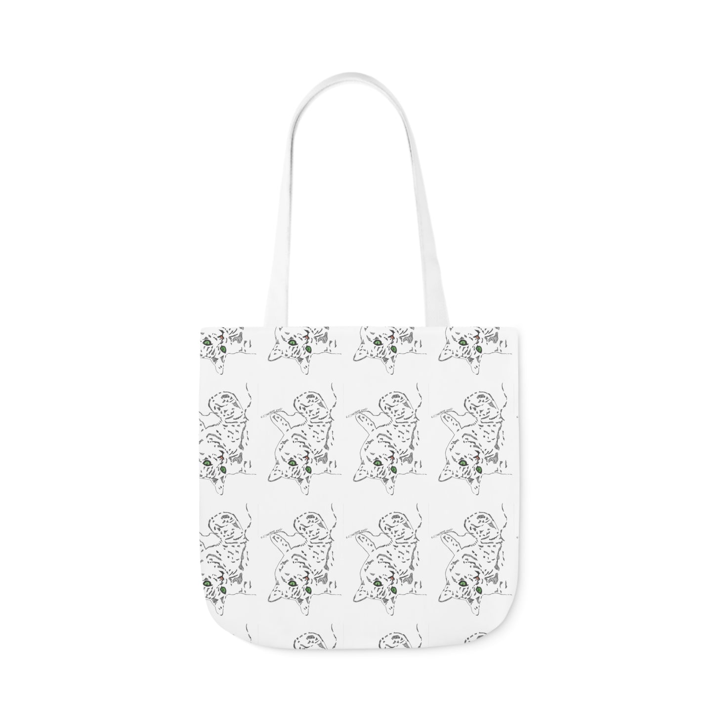 Abstract Cat tote bag