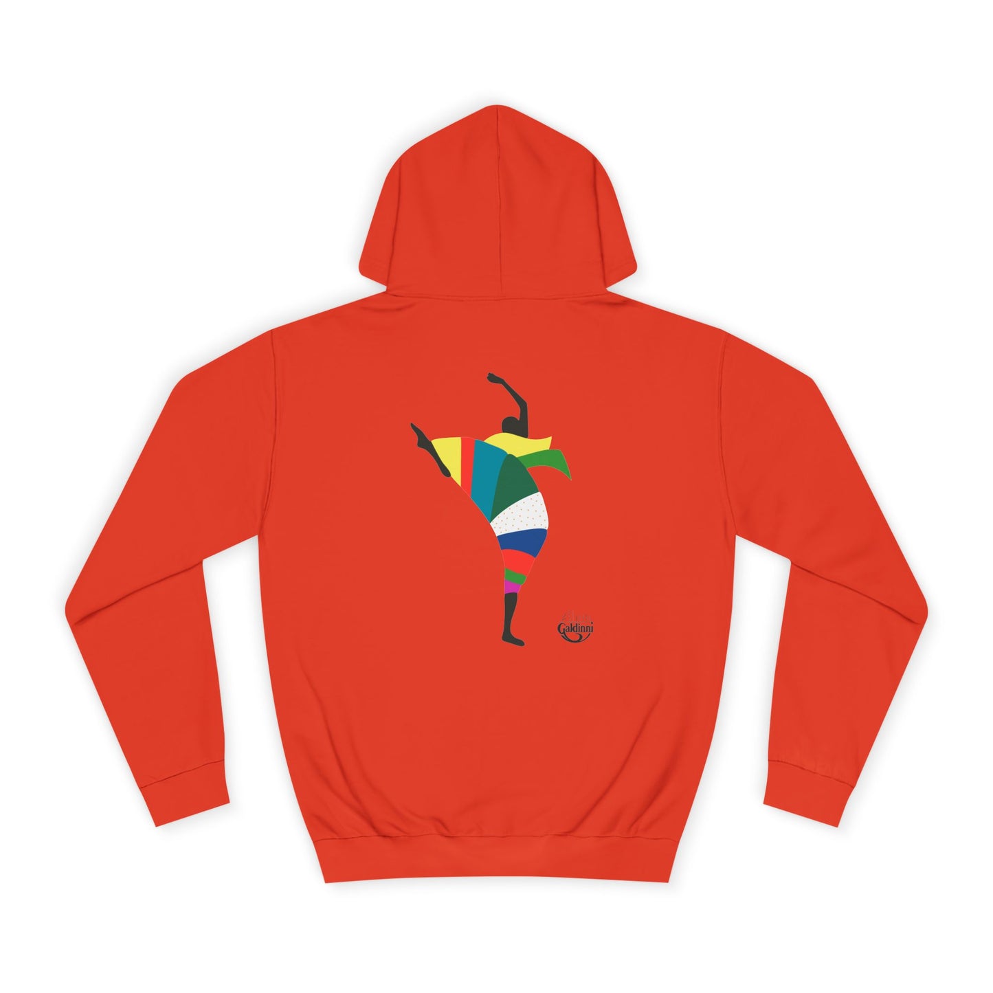 Colorful Dancer Unisex College Hoodie - Stylish Daily Wear