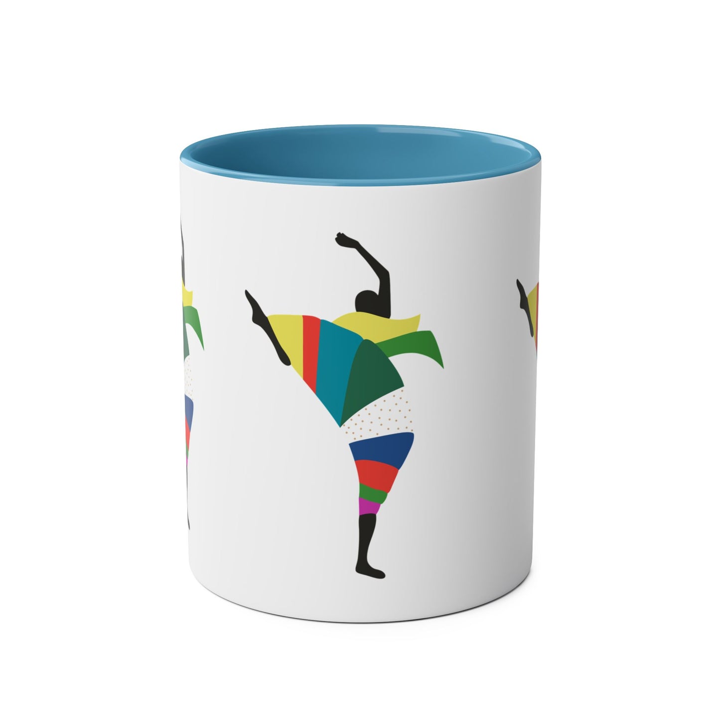 Coffee Mug - Dance is the Orgasm of Life, 11oz Two-Tone Mug
