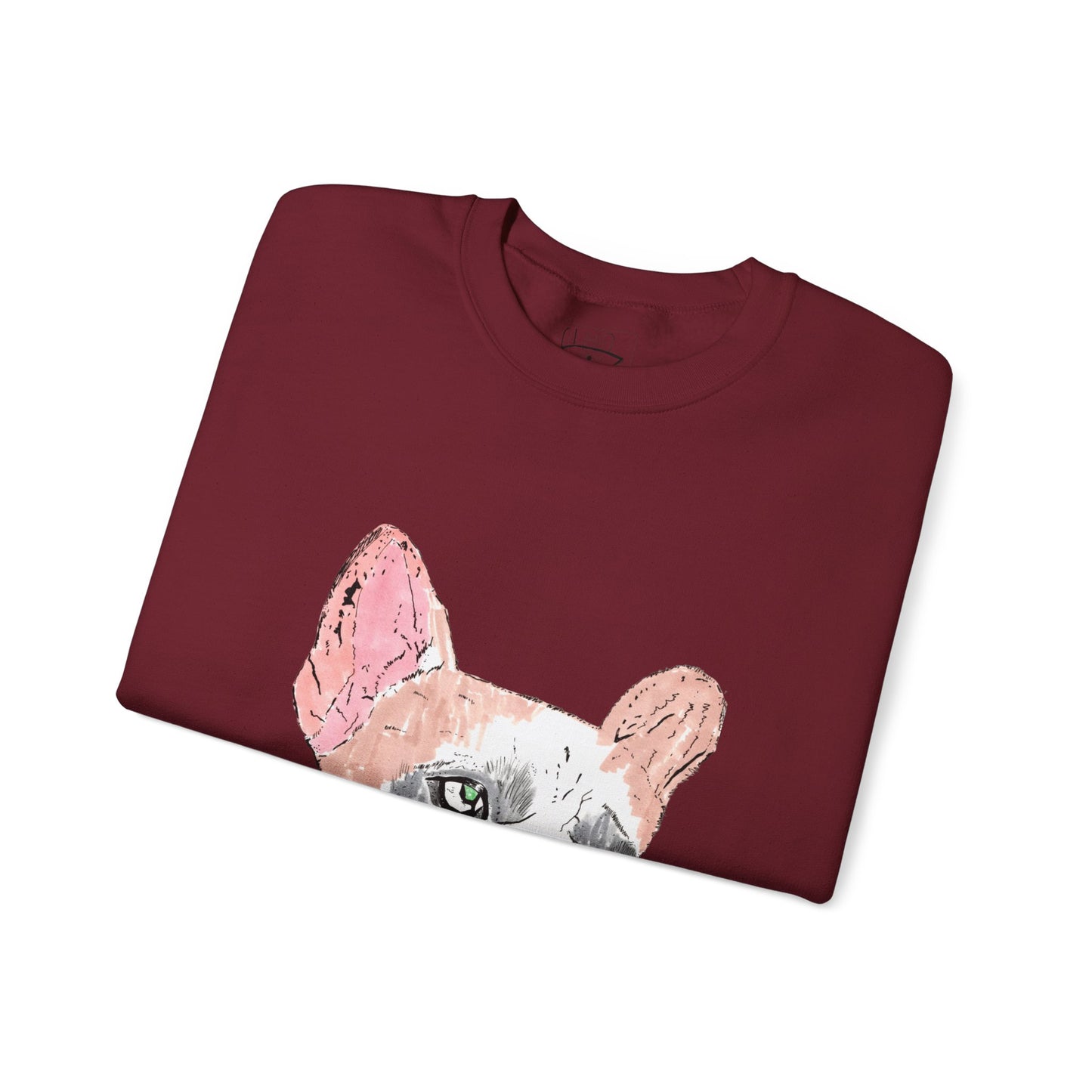 French Bulldog Art Sweatshirt - Cozy Unisex Crewneck for Dog Lovers