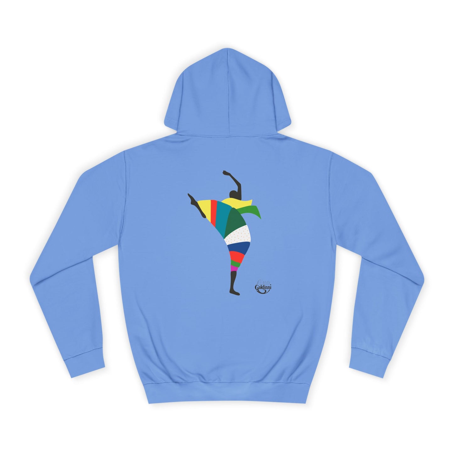 Colorful Dancer Unisex College Hoodie - Stylish Daily Wear