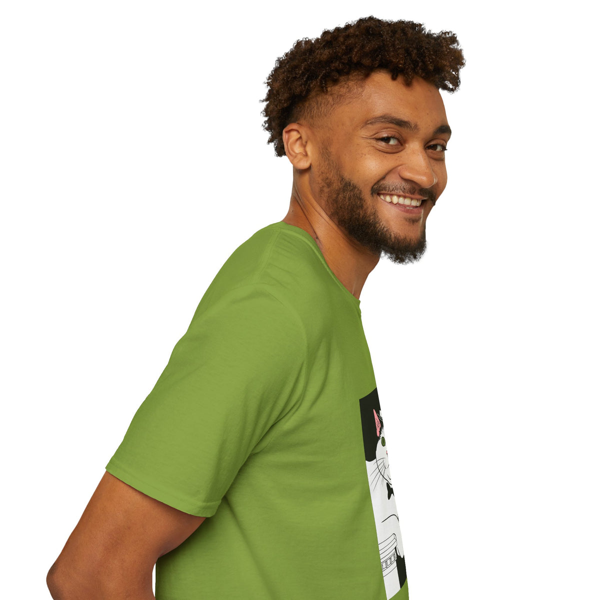 Mister Cat Unisex Softstyle T-Shirt