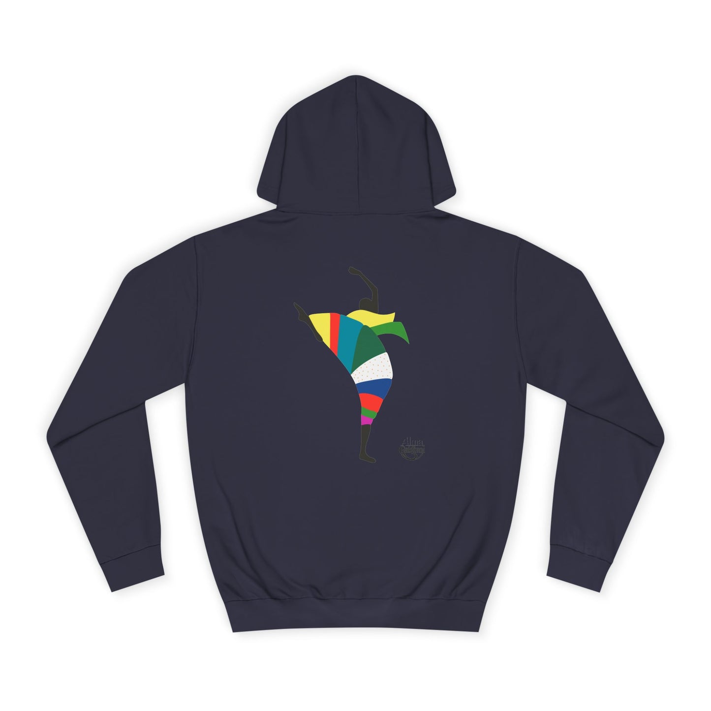 Colorful Dancer Unisex College Hoodie - Stylish Daily Wear