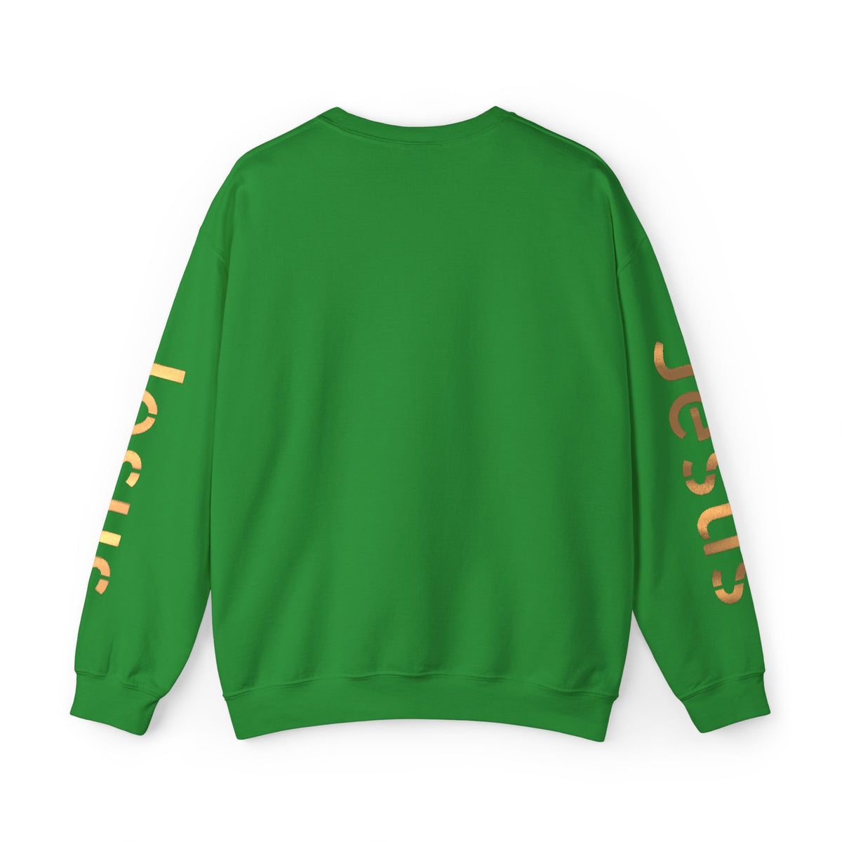 Jesus Gold Script Crewneck Sweatshirt
