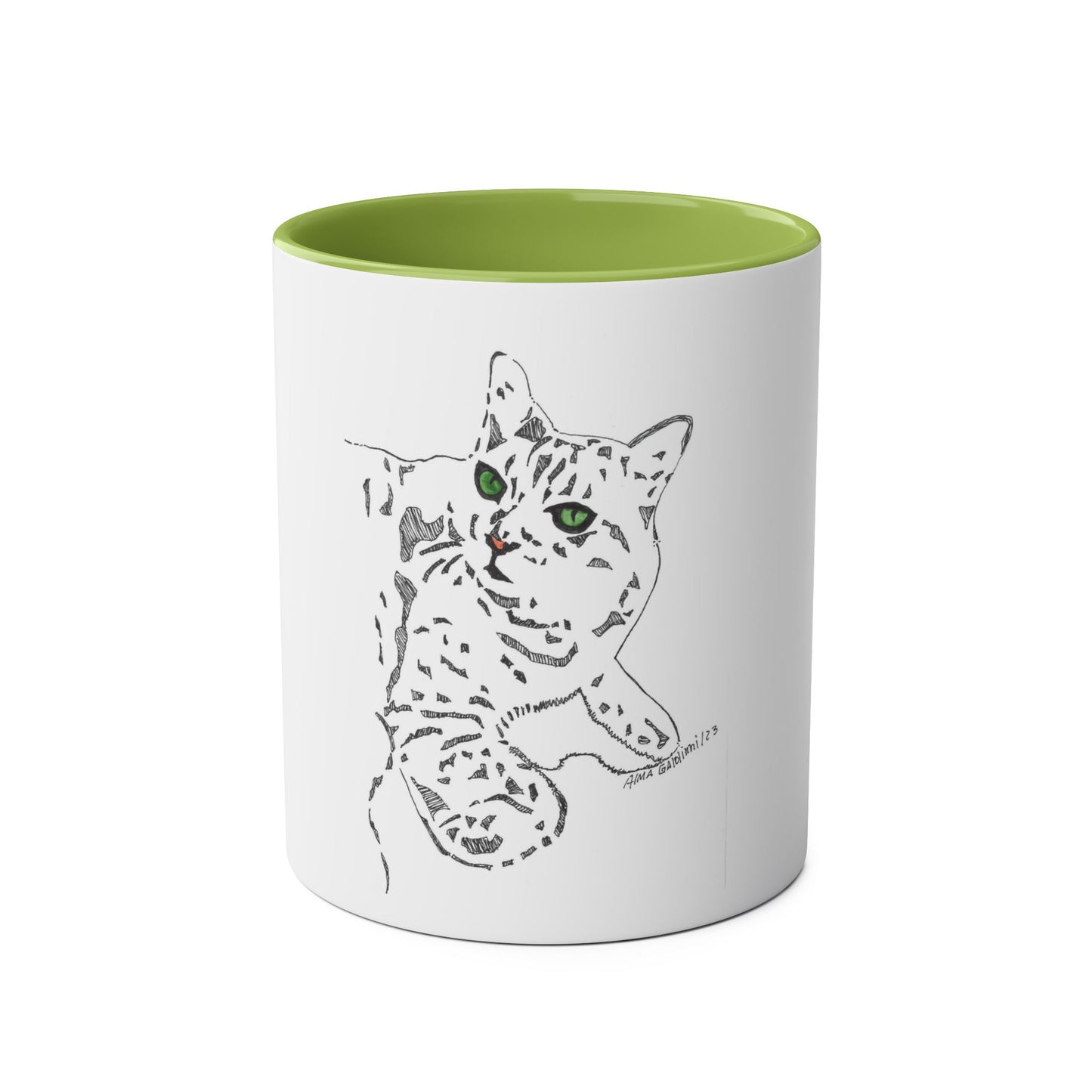 Abstract Ben The Cat