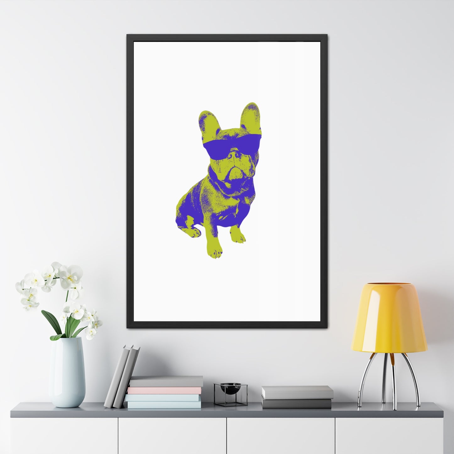 French Buldog Framed Posters