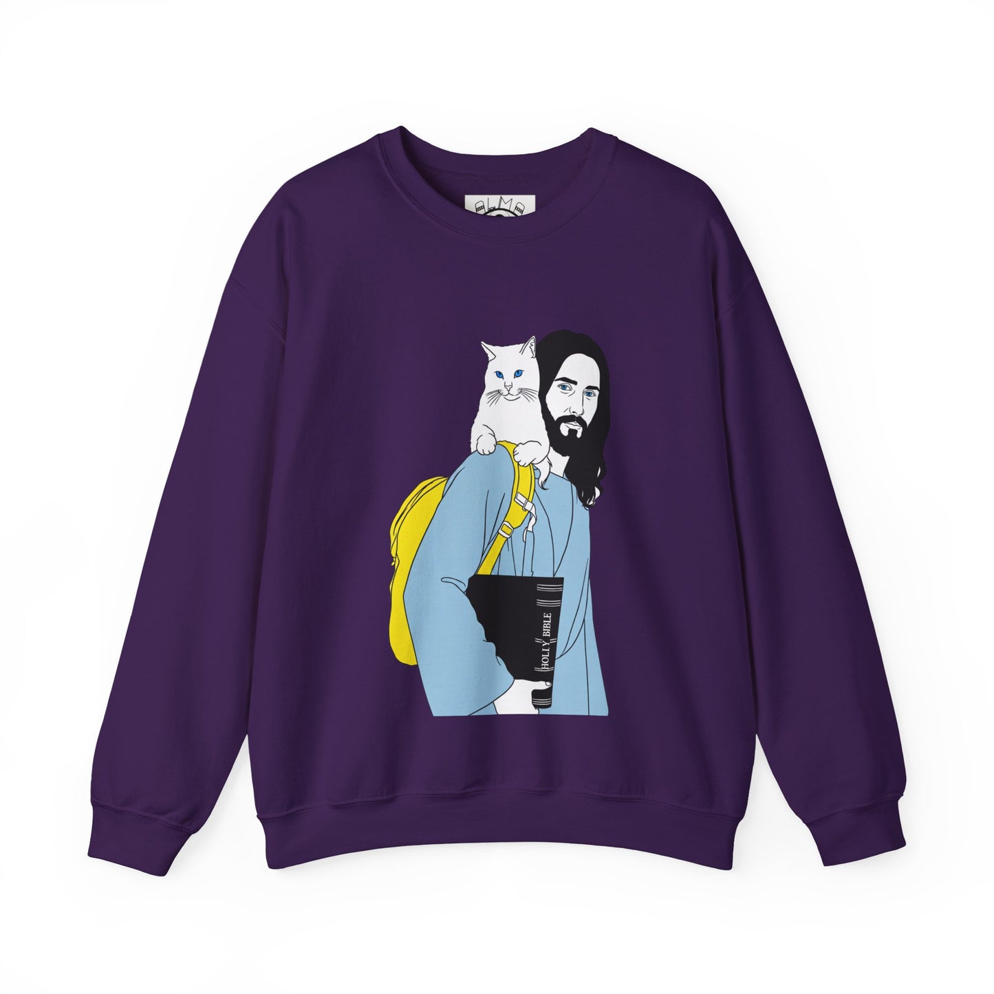 Jeus and cat Unisex Heavy Blend™ Crewneck Sweatshirt