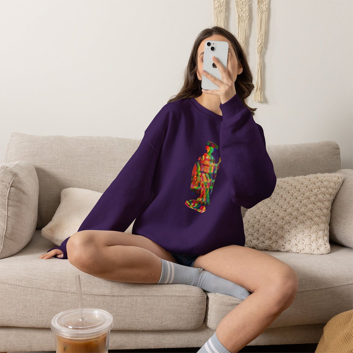 Neon Gueixa Unisex Heavy Blend™ Crewneck Sweatshirt