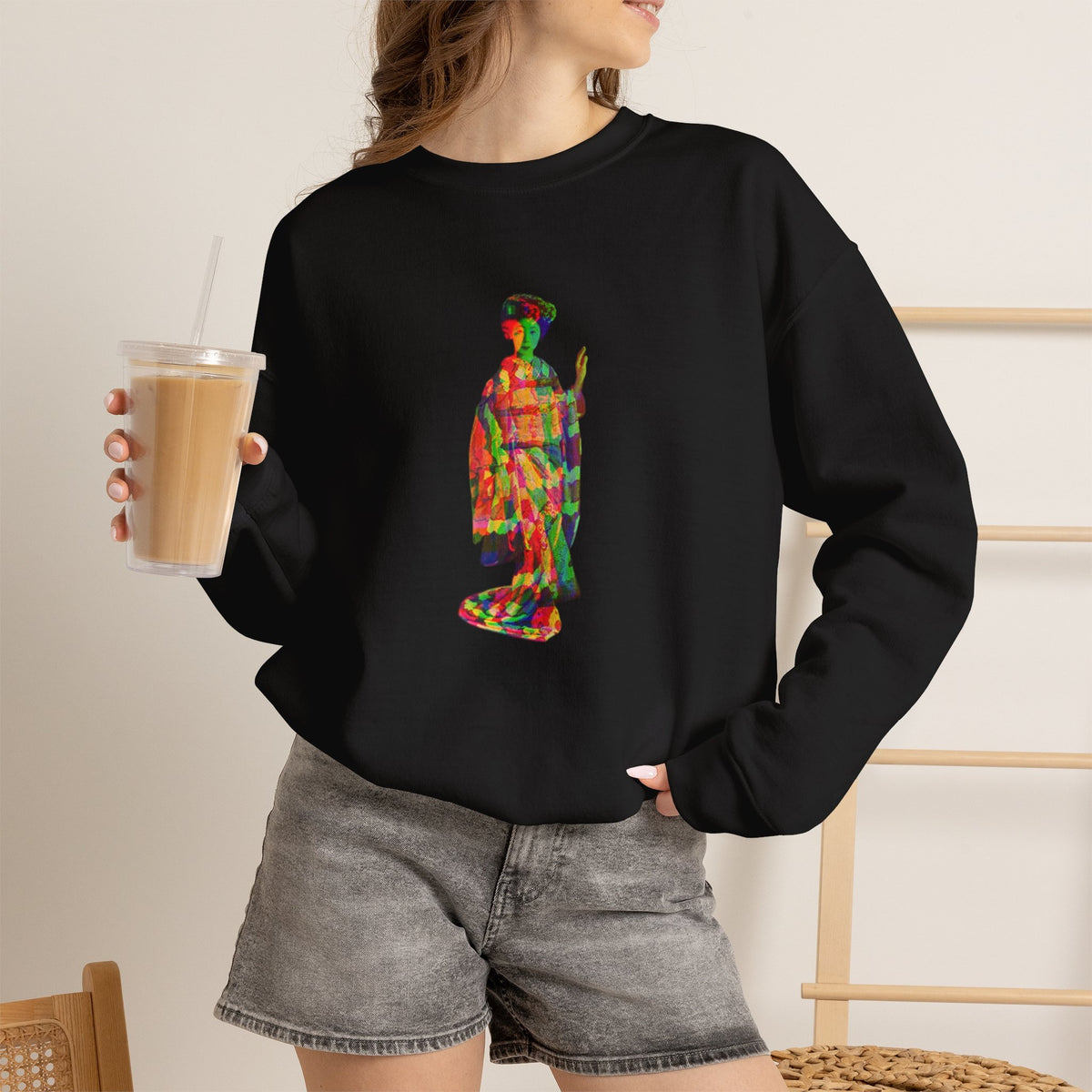 Neon Gueixa Unisex Heavy Blend™ Crewneck Sweatshirt