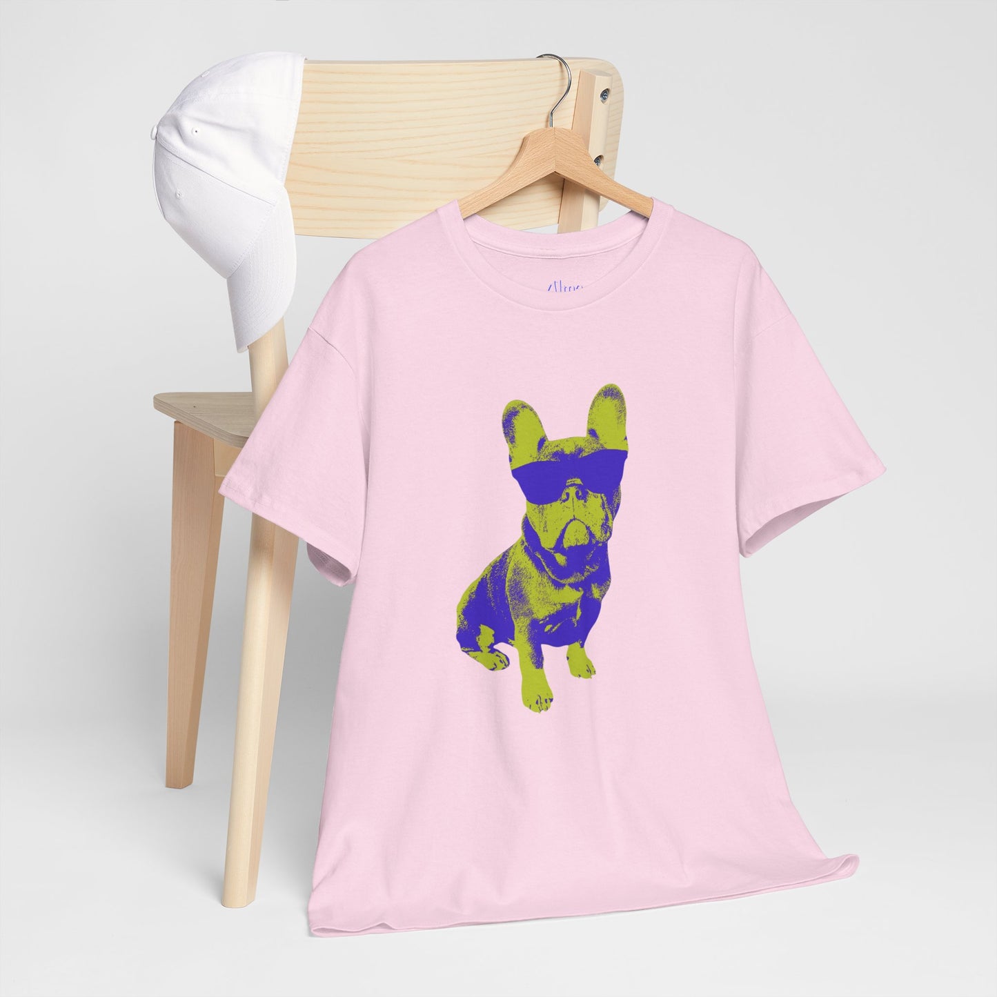 French Buldog Unisex Heavy Cotton Tee