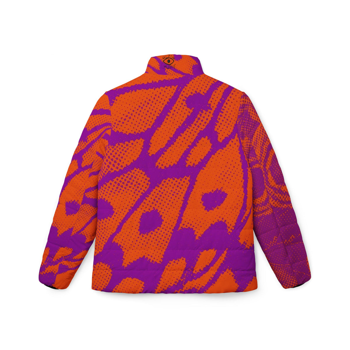 Butterfly Women’s Puffer Jacket (AOP)
