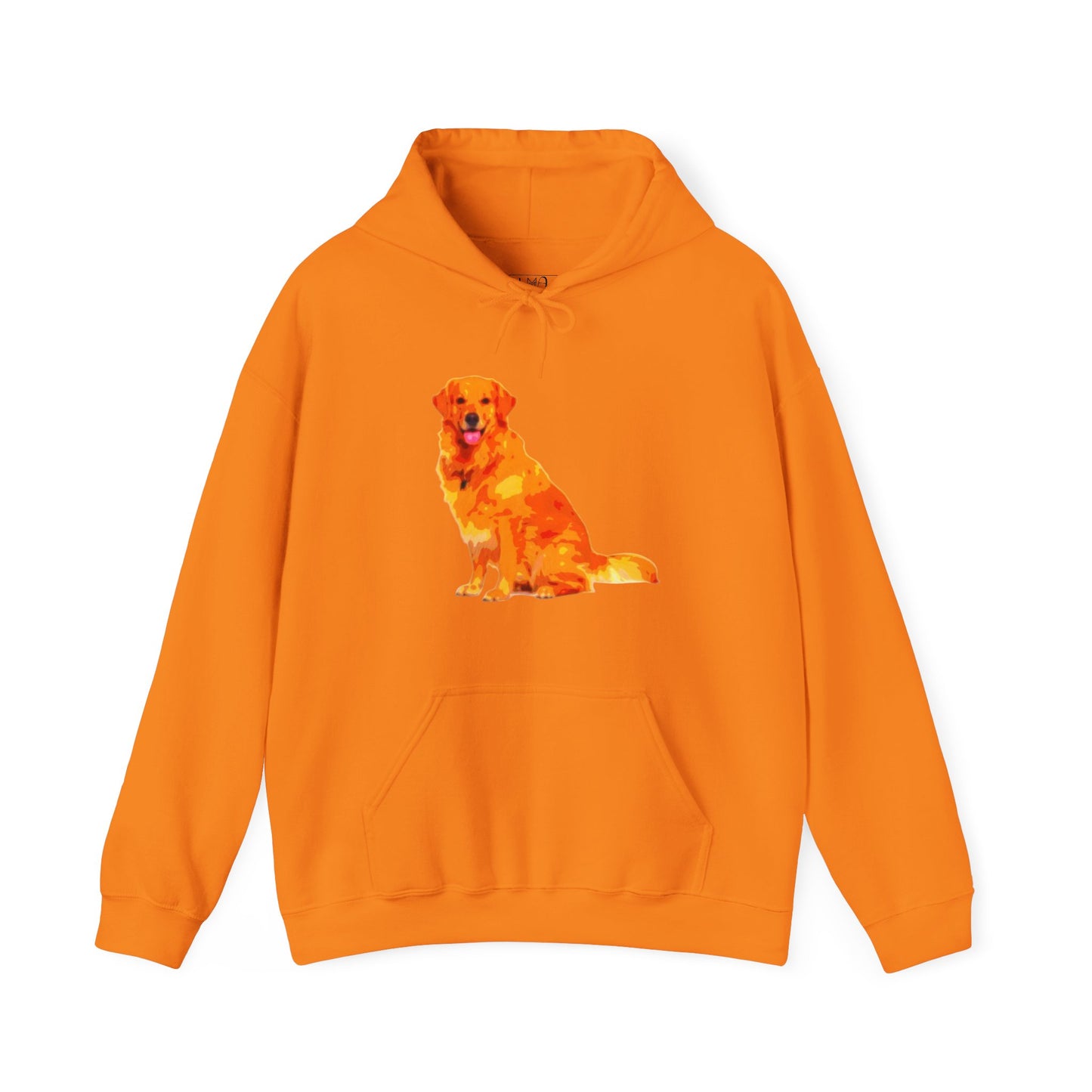 Vibrant Golden Retriever Hoodie, Pet Lover Gift, Cozy Sweatshirt, Animal Art Apparel, Dog Mom Outfit, Christmas Wear, Cute Canine Fashion