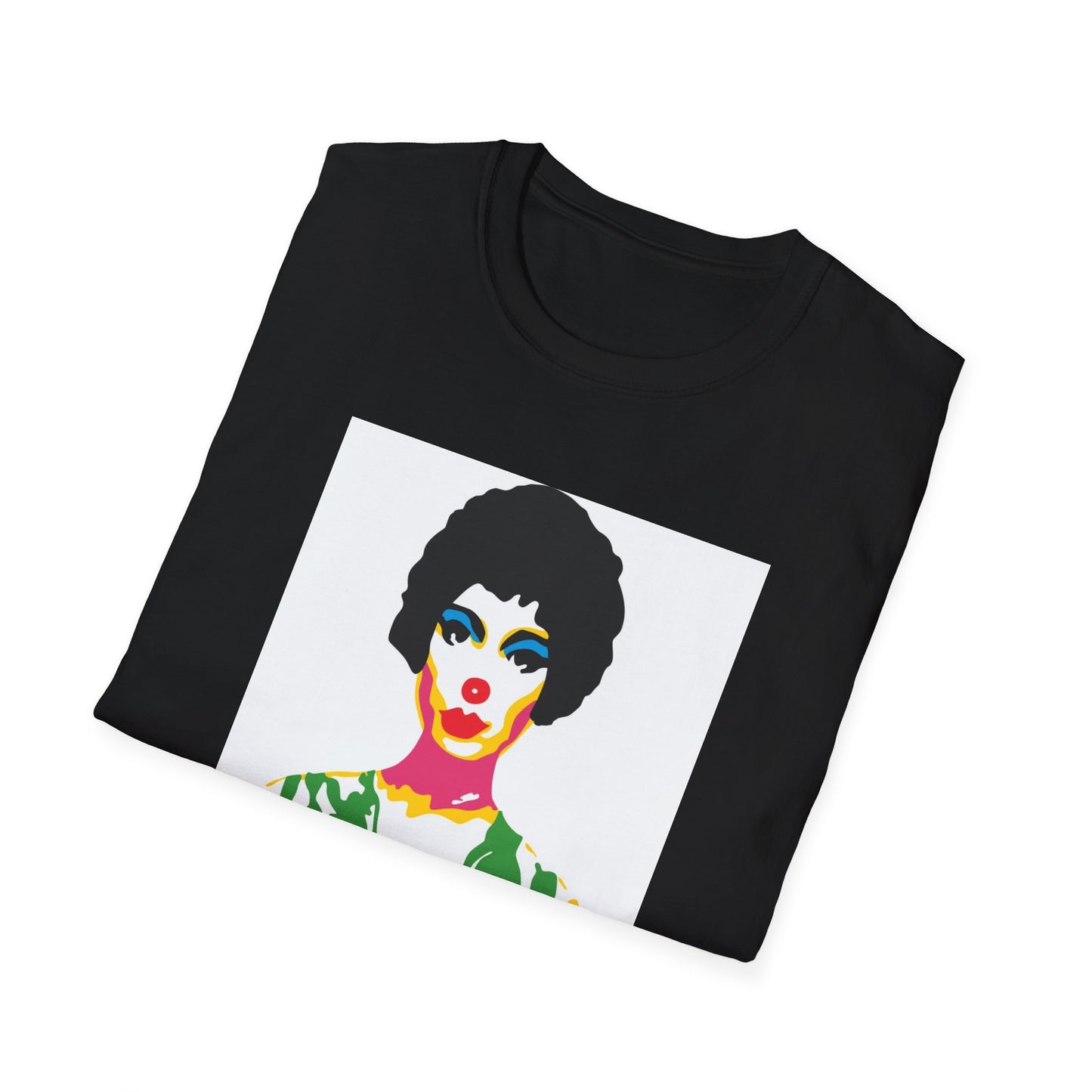Pop Art Femme Portrait T-Shirt