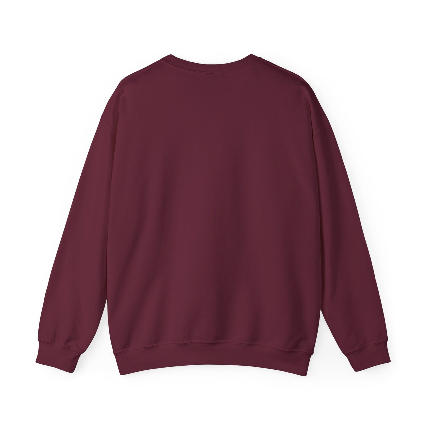 Cat Crewneck Sweatshirt — Orange Tabby Walking Graphic